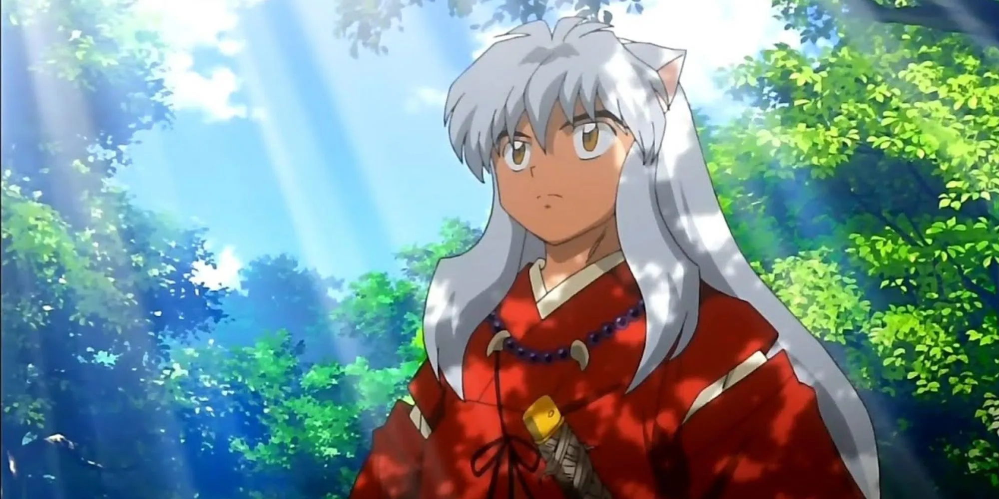 Inuyasha và Kagome trong một khung cảnh lãng mạn đậm chất phiêu lưu