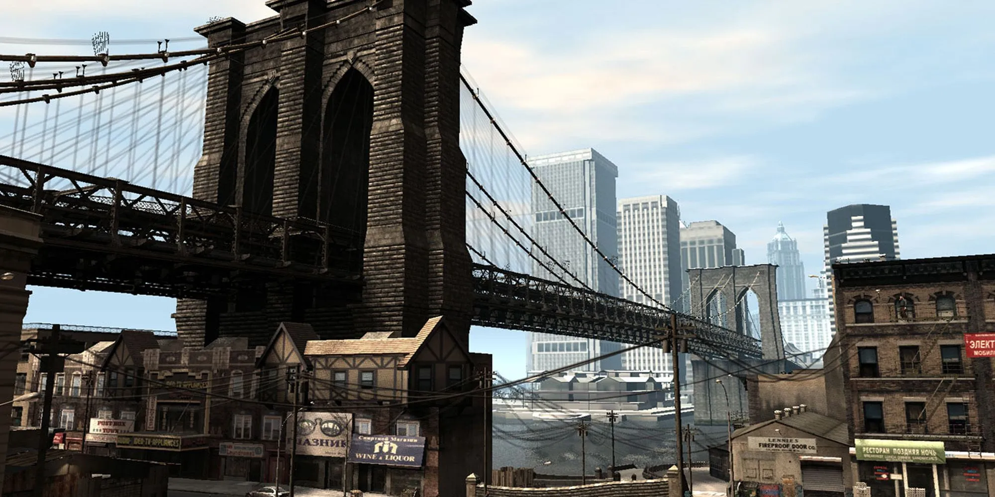 Khu Broker trong GTA 4, lấy cảm hứng từ Brooklyn, New York