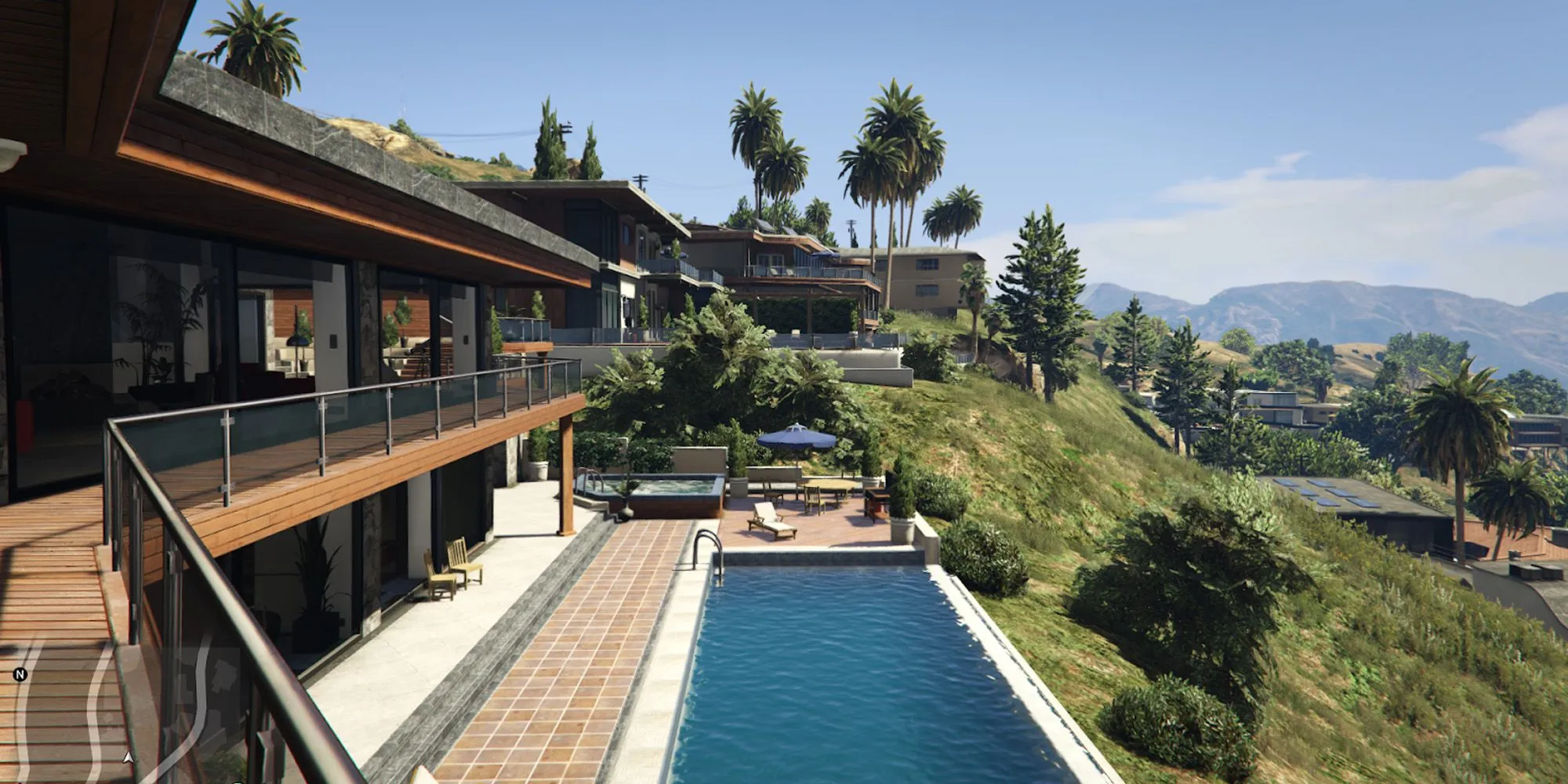 Khu Vinewood trong GTA 5, biểu tượng của sự xa hoa và ngành công nghiệp điện ảnh Los Santos