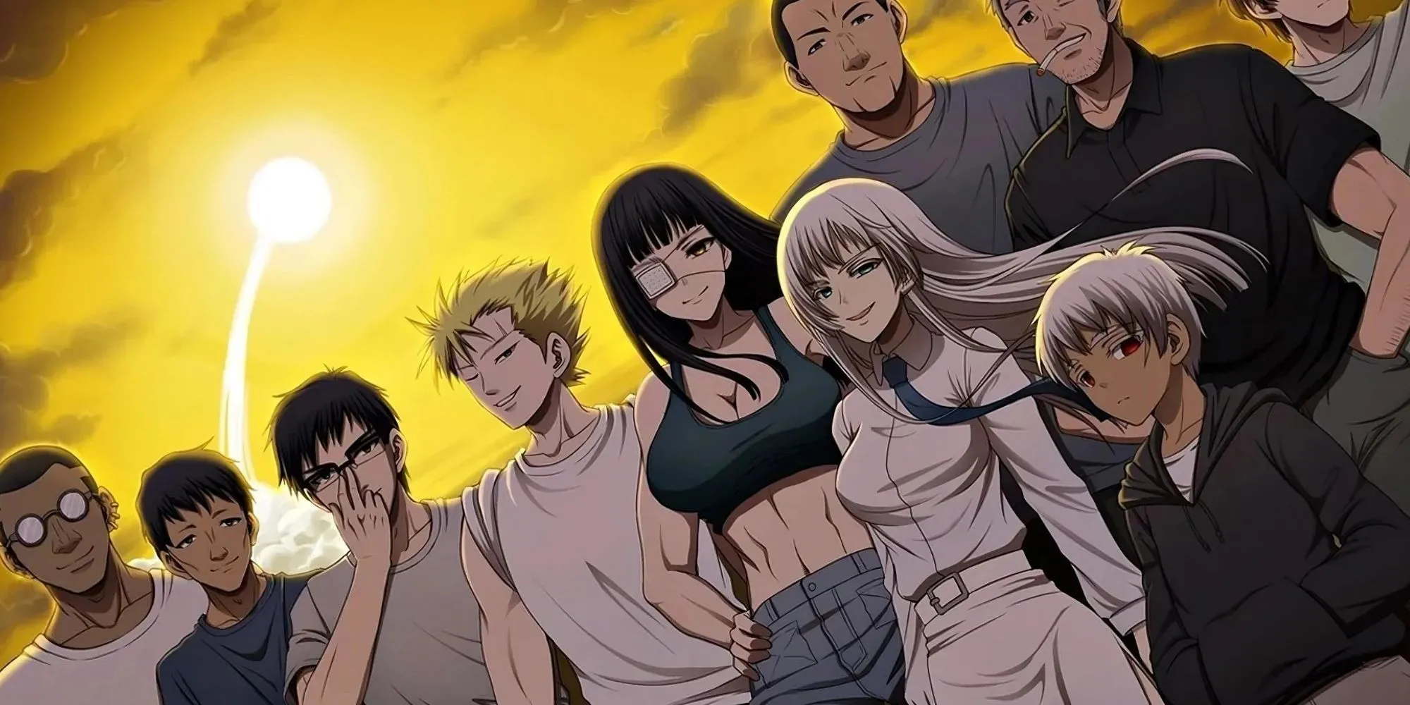 Koko Hekmatyar và đội vệ sĩ sát thủ tinh nhuệ trong anime Jormungand