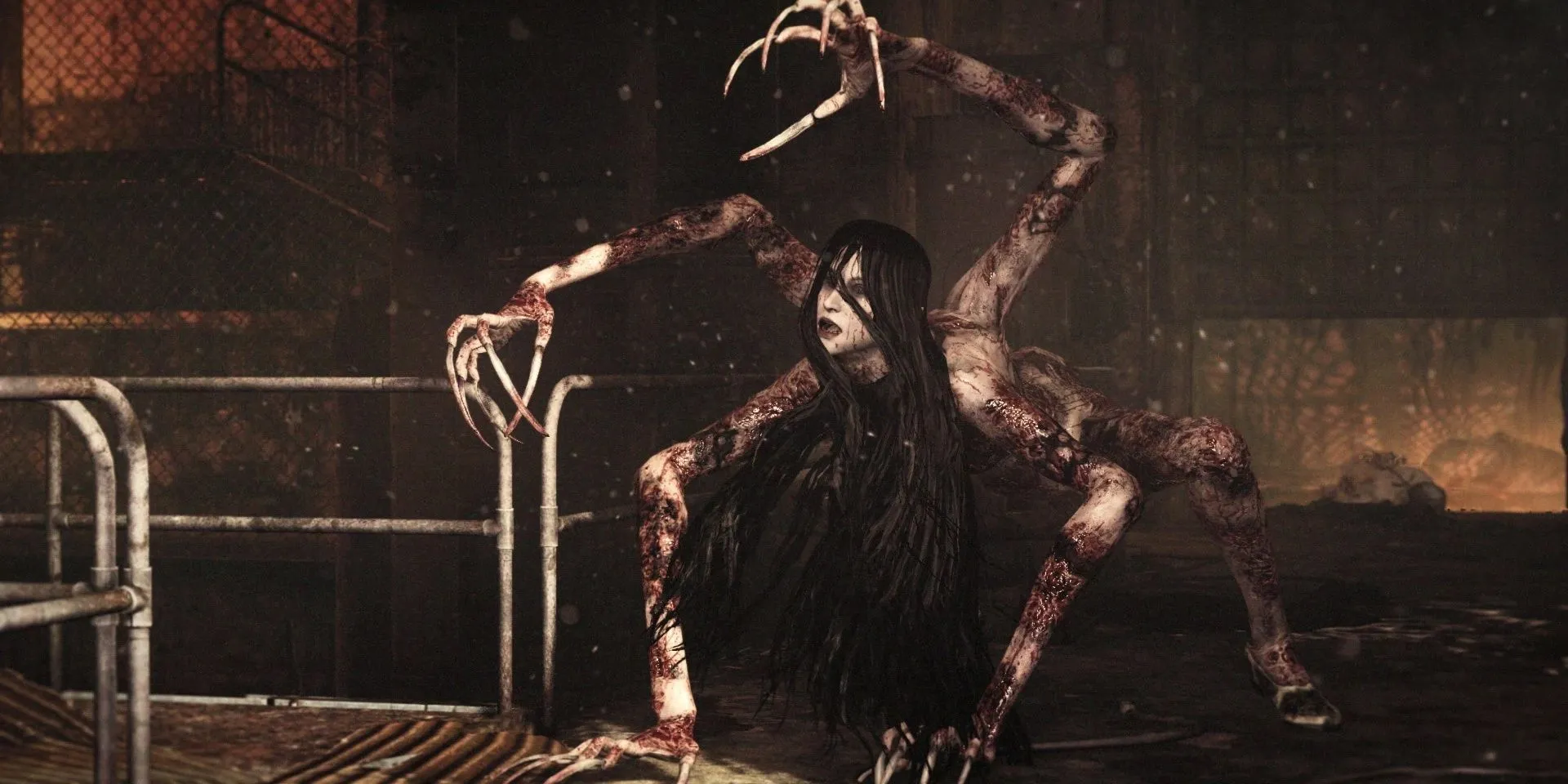 Laura, sinh vật nhiều chi đáng sợ trong The Evil Within đang tấn công