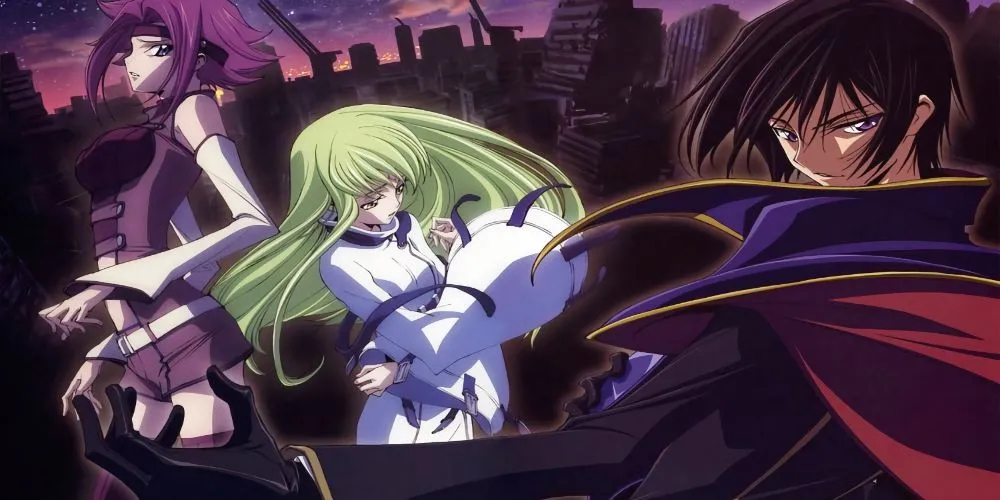 Lelouch và C.C. trong Code Geass với kế hoạch lật đổ đế chế Britannia