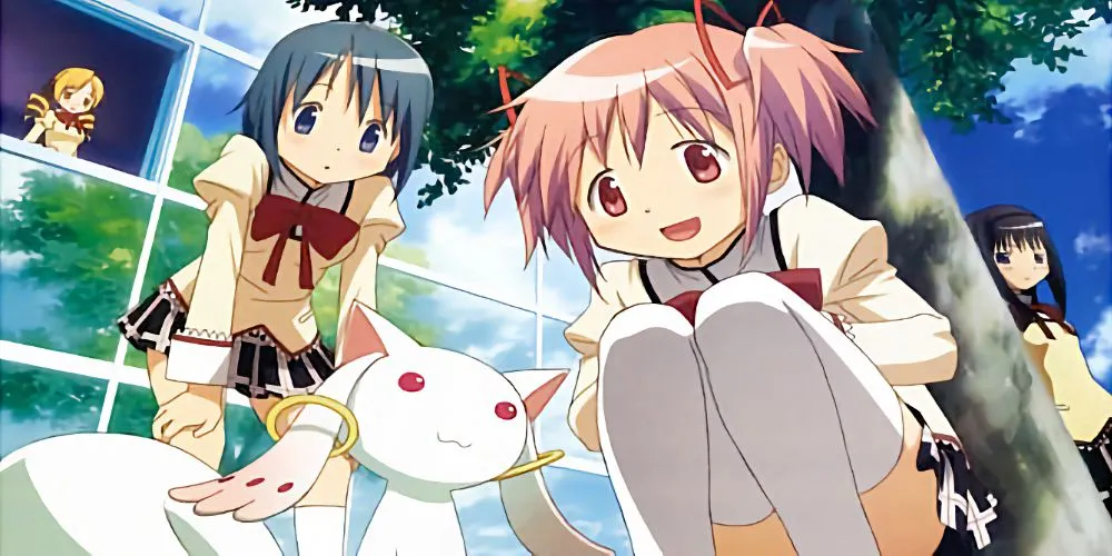 Madoka Kaname từ Puella Magi Madoka Magica, một cô gái phép thuật đối mặt với sự thật tàn khốc
