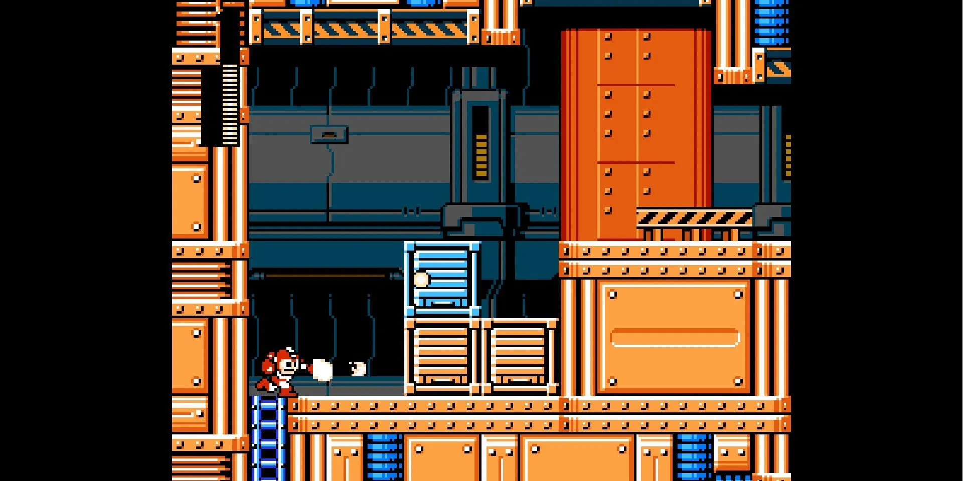 Mega Man sử dụng cú đấm từ Mega Man 6 trong Mega Man Maker