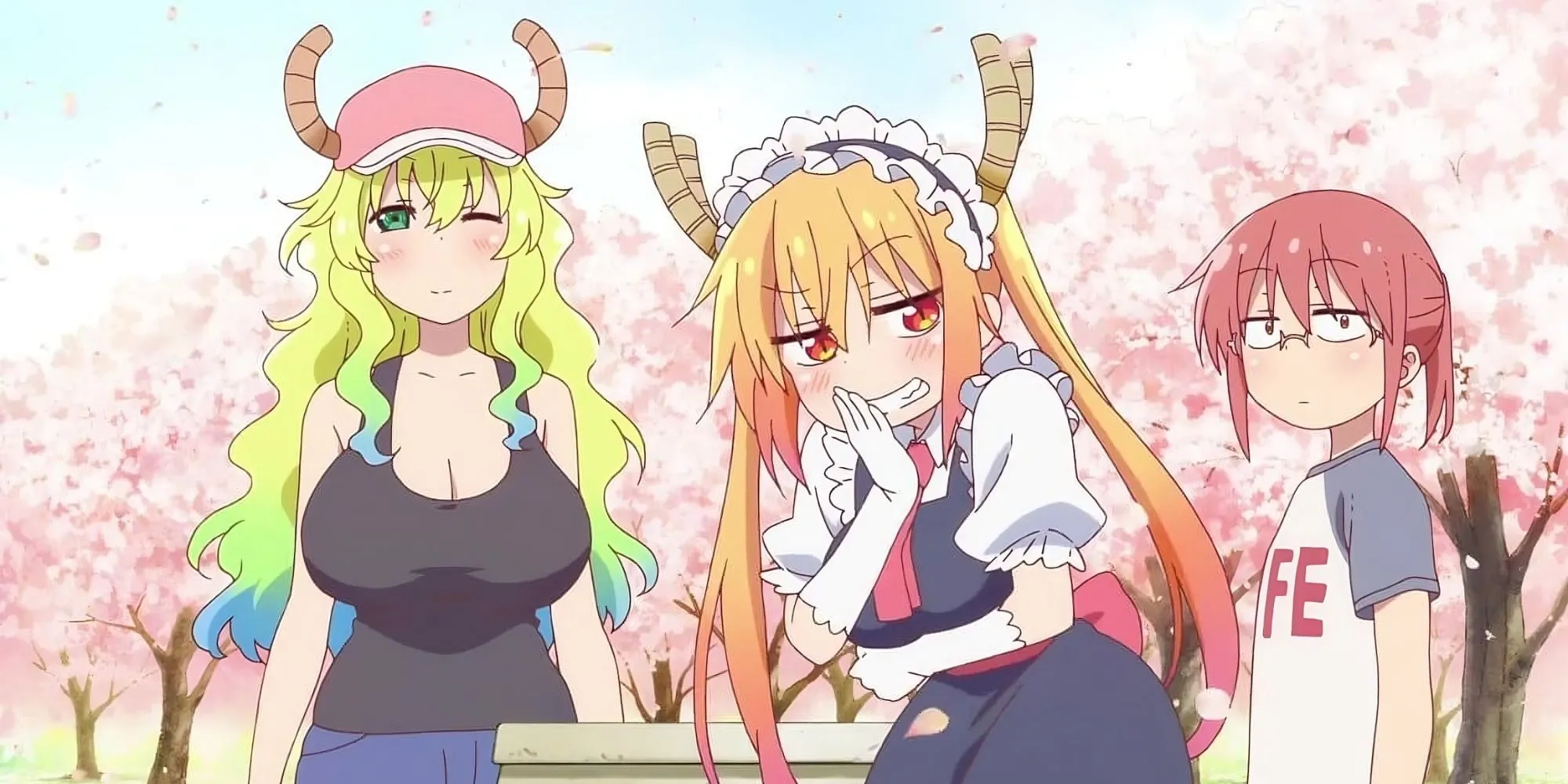 Miss Kobayashi's Dragon Maids: Kobayashi trong trang phục công sở thường ngày
