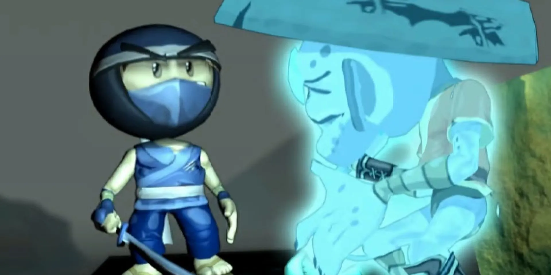 Một cảnh trong đoạn phim giới thiệu của I-Ninja