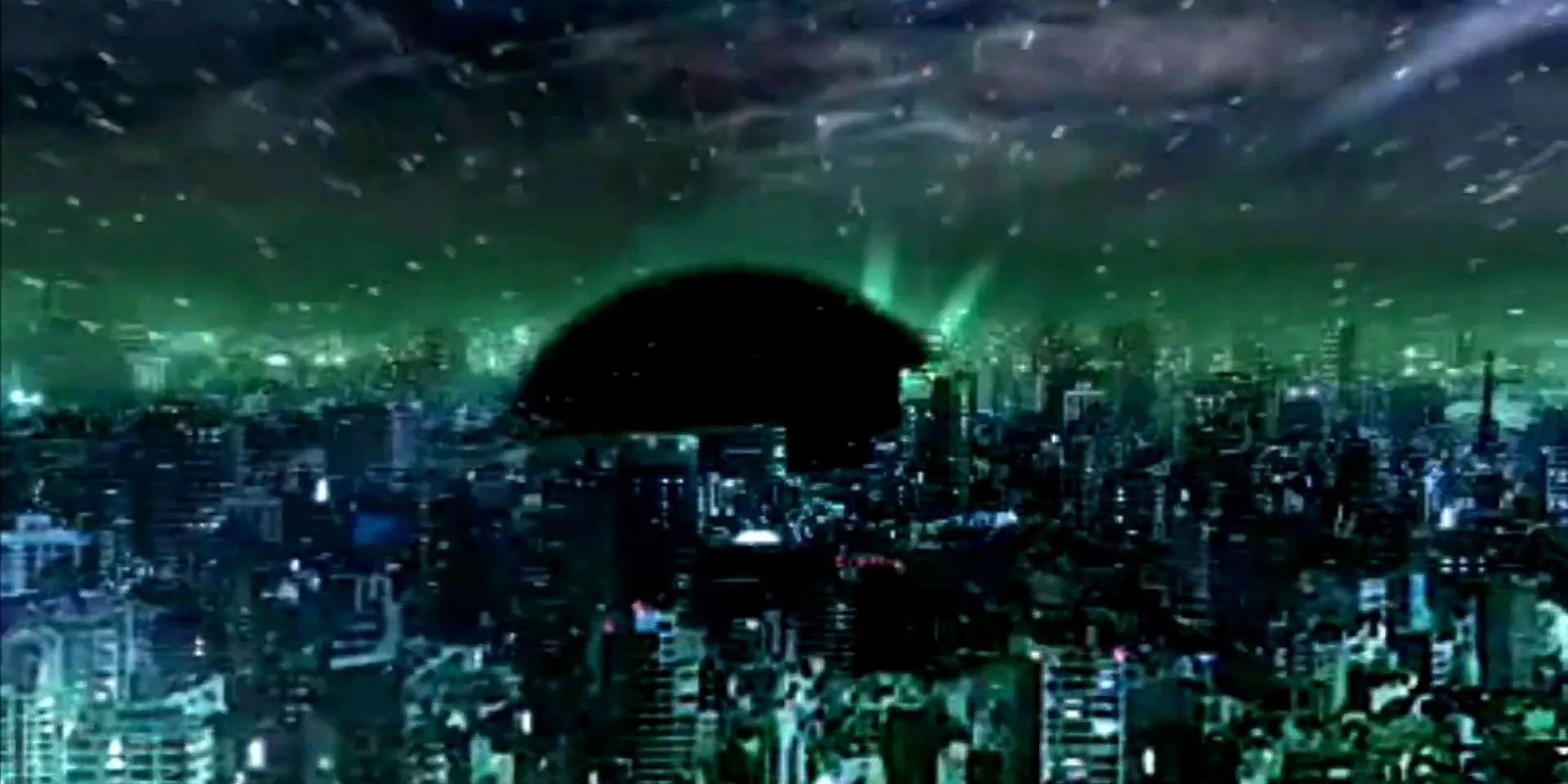 Một hố đen hủy diệt Tokyo trong game Shin Megami Tensei 4