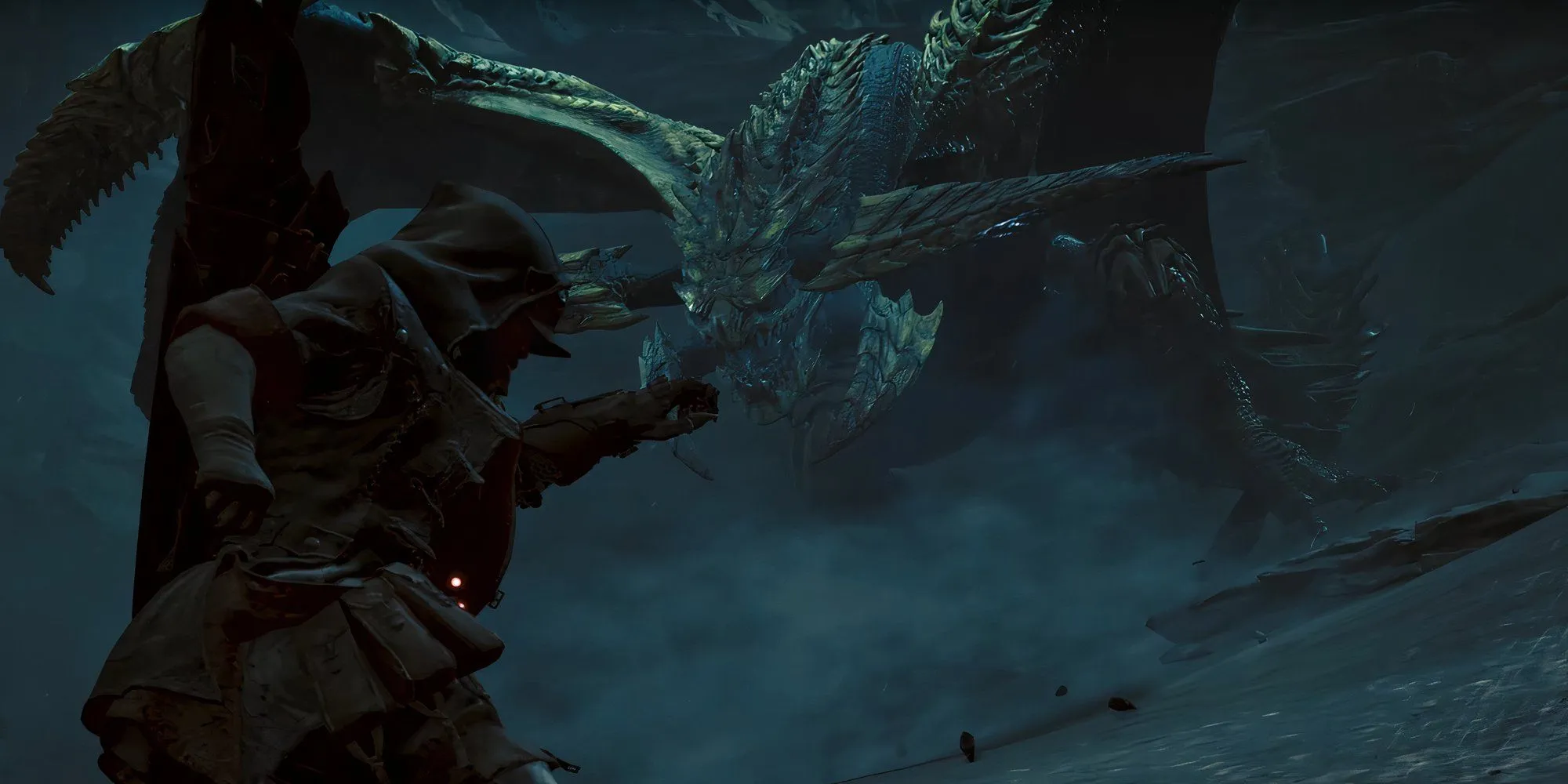 Một quái vật Apex hùng mạnh trong Monster Hunter Wilds, nguồn cung cấp nguyên liệu quý để luyện Ngọc Giáp Hạng Cao