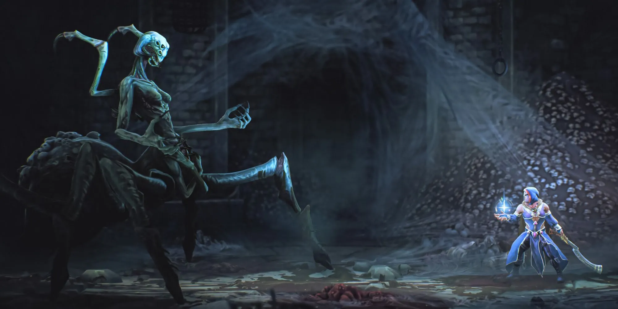 Một trận đấu trùm căng thẳng trong Mandragora Whispers of the Witch Tree
