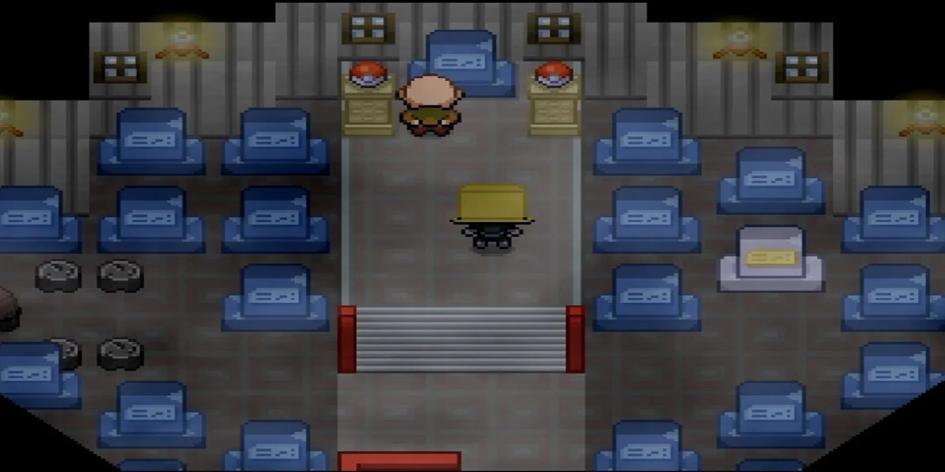 Ngài Fuji ở đỉnh Tháp Pokemon tại Thị trấn Lavender trong Pokemon Infinite Fusion