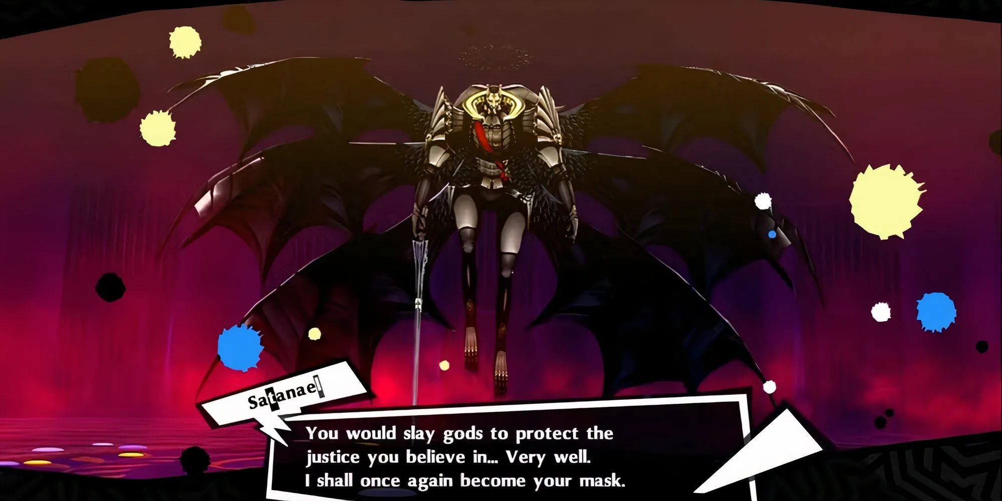 Nhân vật chính Persona 5 Royal triệu hồi Satanael, Persona tối thượng của Arcana Kẻ Khờ