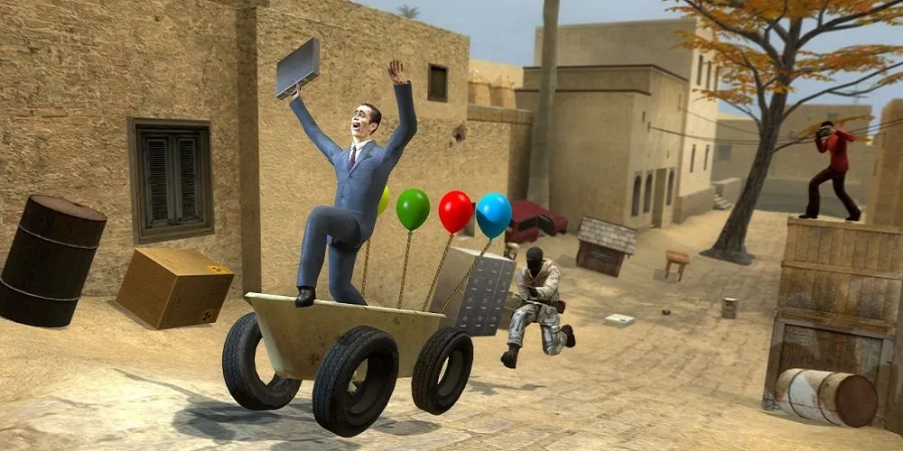 Nhân vật Garry trong Garry's Mod.