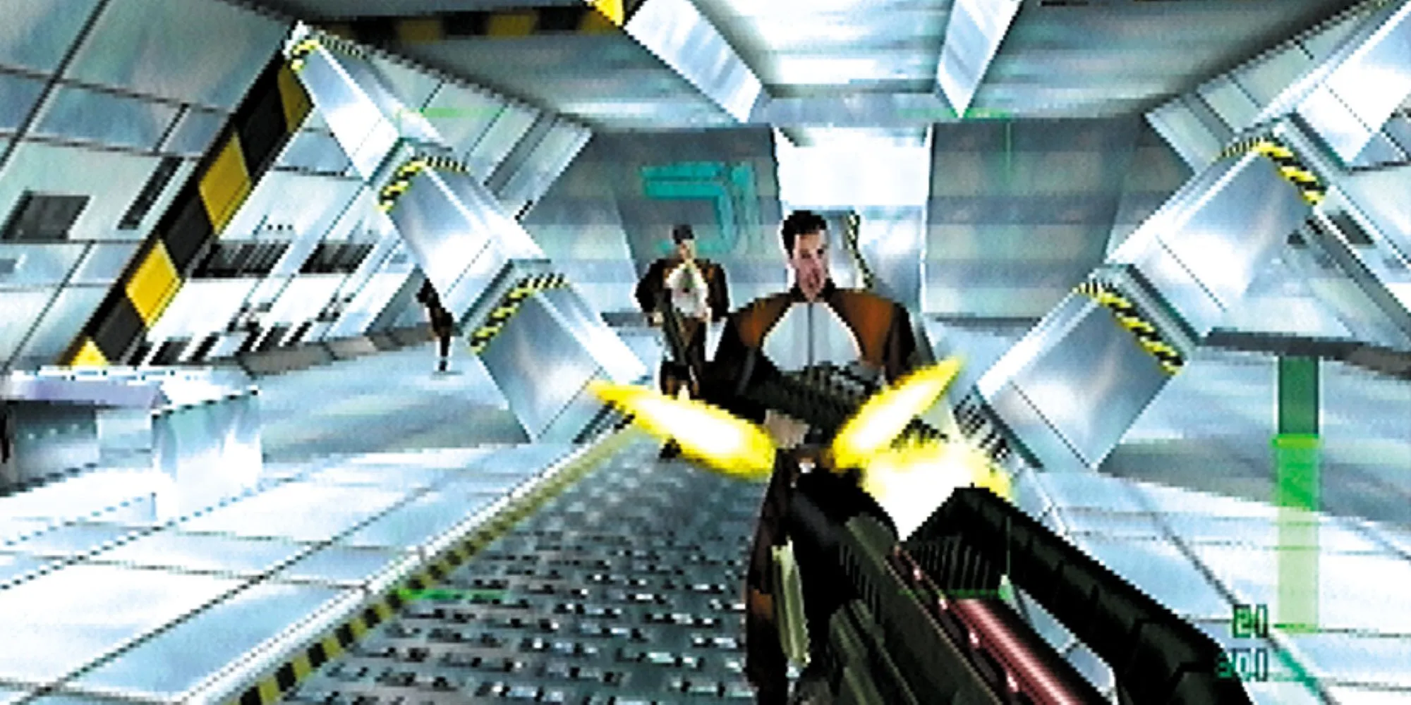 Nhân vật Joanna Dark trong game Perfect Dark trên Nintendo 64