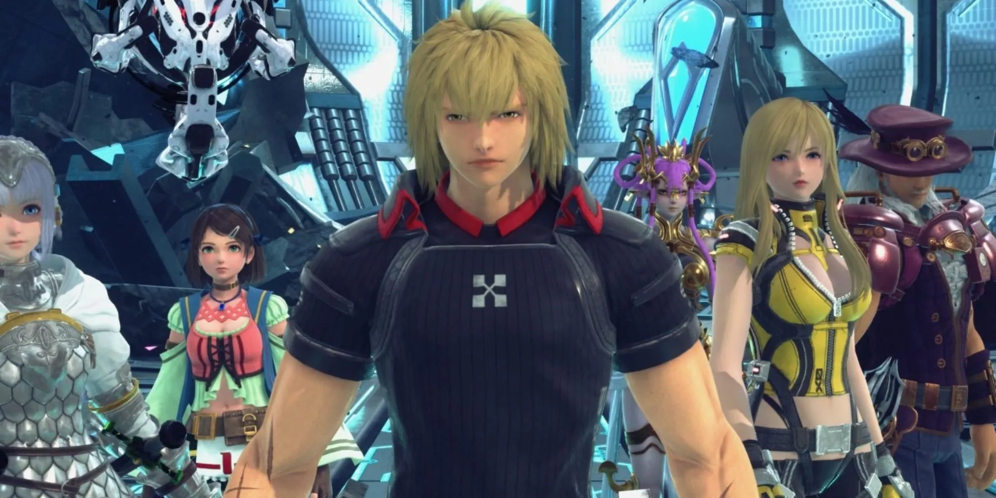 Nhân vật Raymond trong Star Ocean The Divine Force mang phong cách phiêu lưu vũ trụ