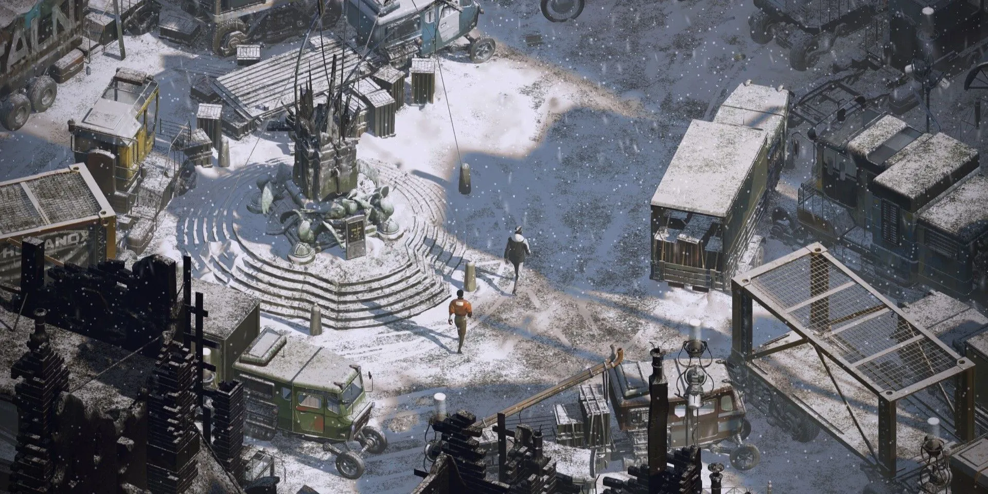 Nhân vật thám tử Harry Du Bois trong game Disco Elysium với phong cách nghệ thuật độc đáo