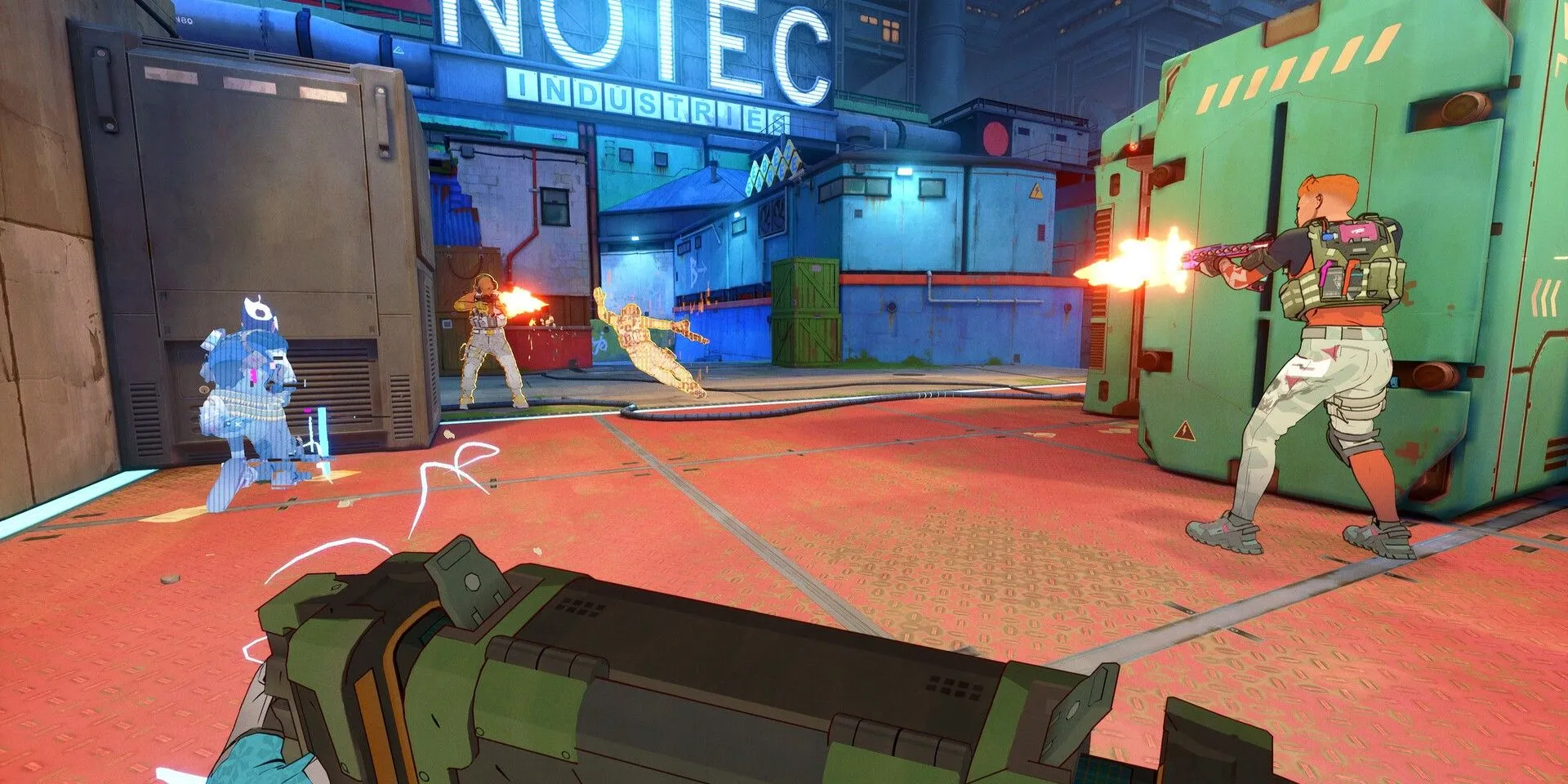 Nhân vật với phong cách đồ họa độc đáo trong game Spectre Divide