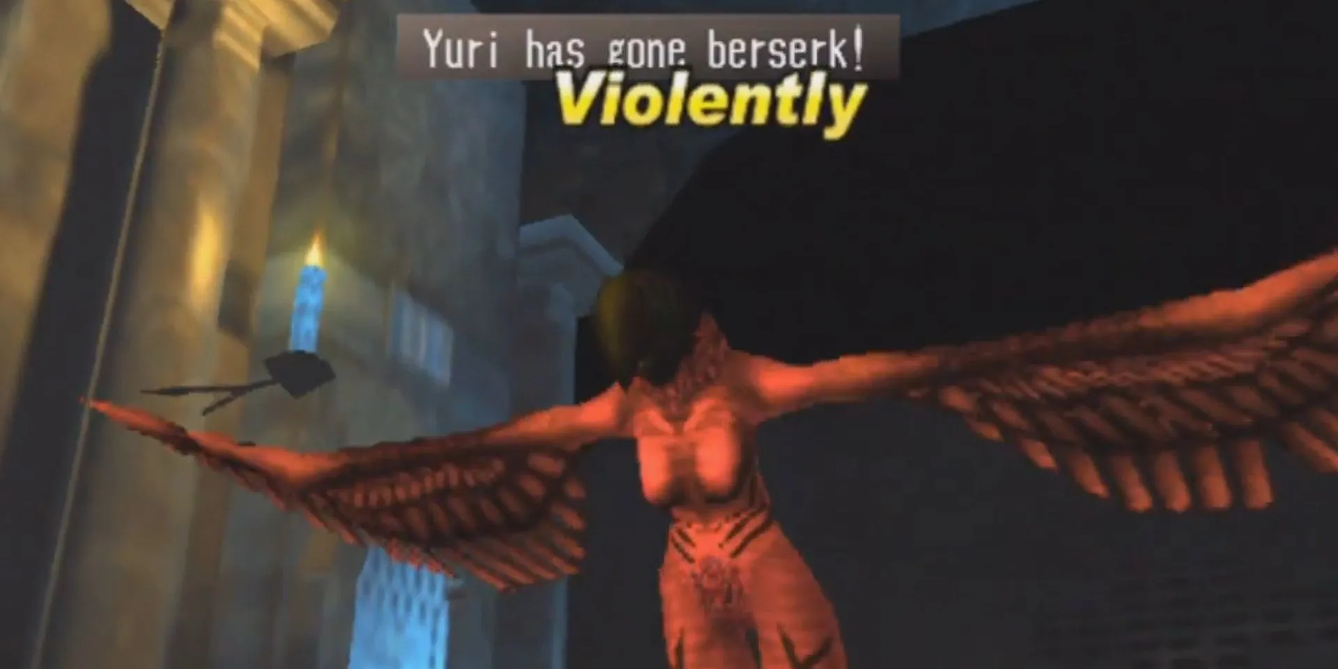 Nhân vật Yuri nổi điên trong game Shadow Hearts