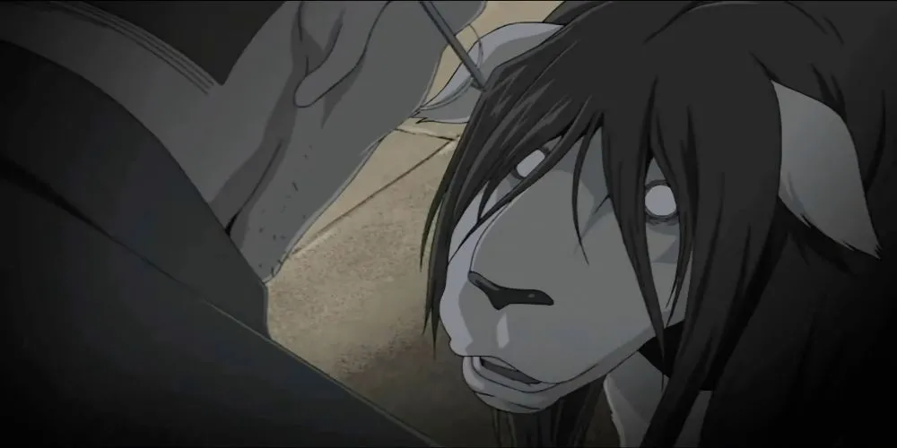 Nina Tucker từ Fullmetal Alchemist Brotherhood trước khi bị biến đổi thành chimera