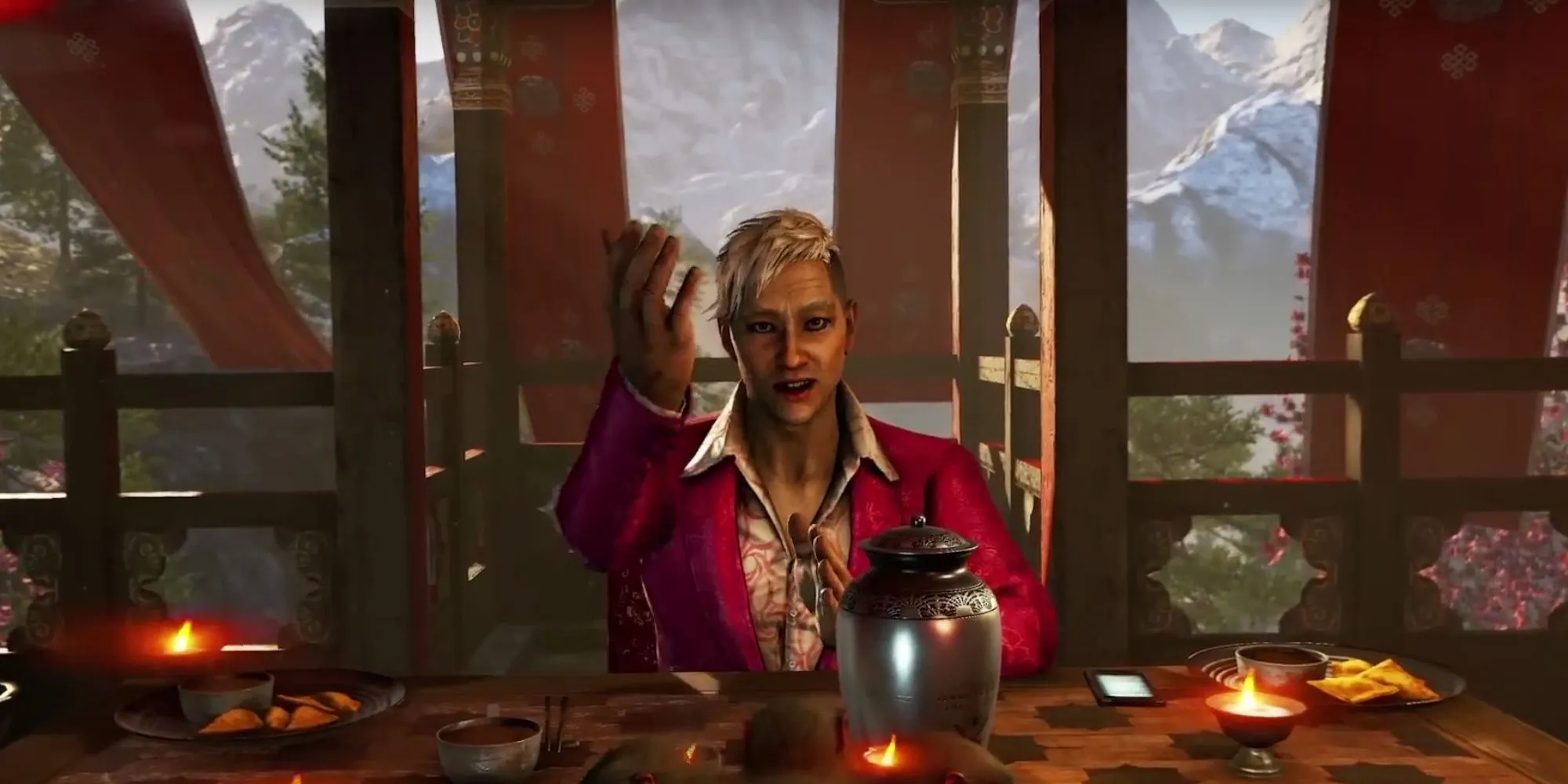 Pagan Min - phản diện Far Cry 4 ngồi trên ngai vàng