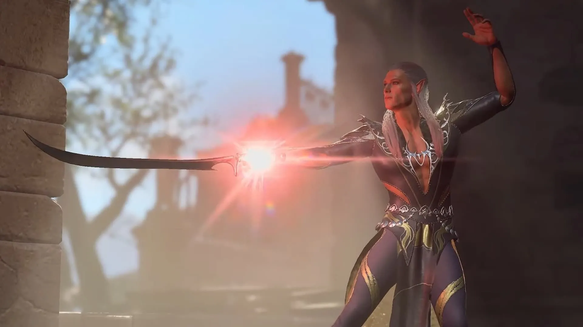 Pháp sư Bladesinger Baldur's Gate 3 sử dụng phép thuật và kiếm trong cận chiến