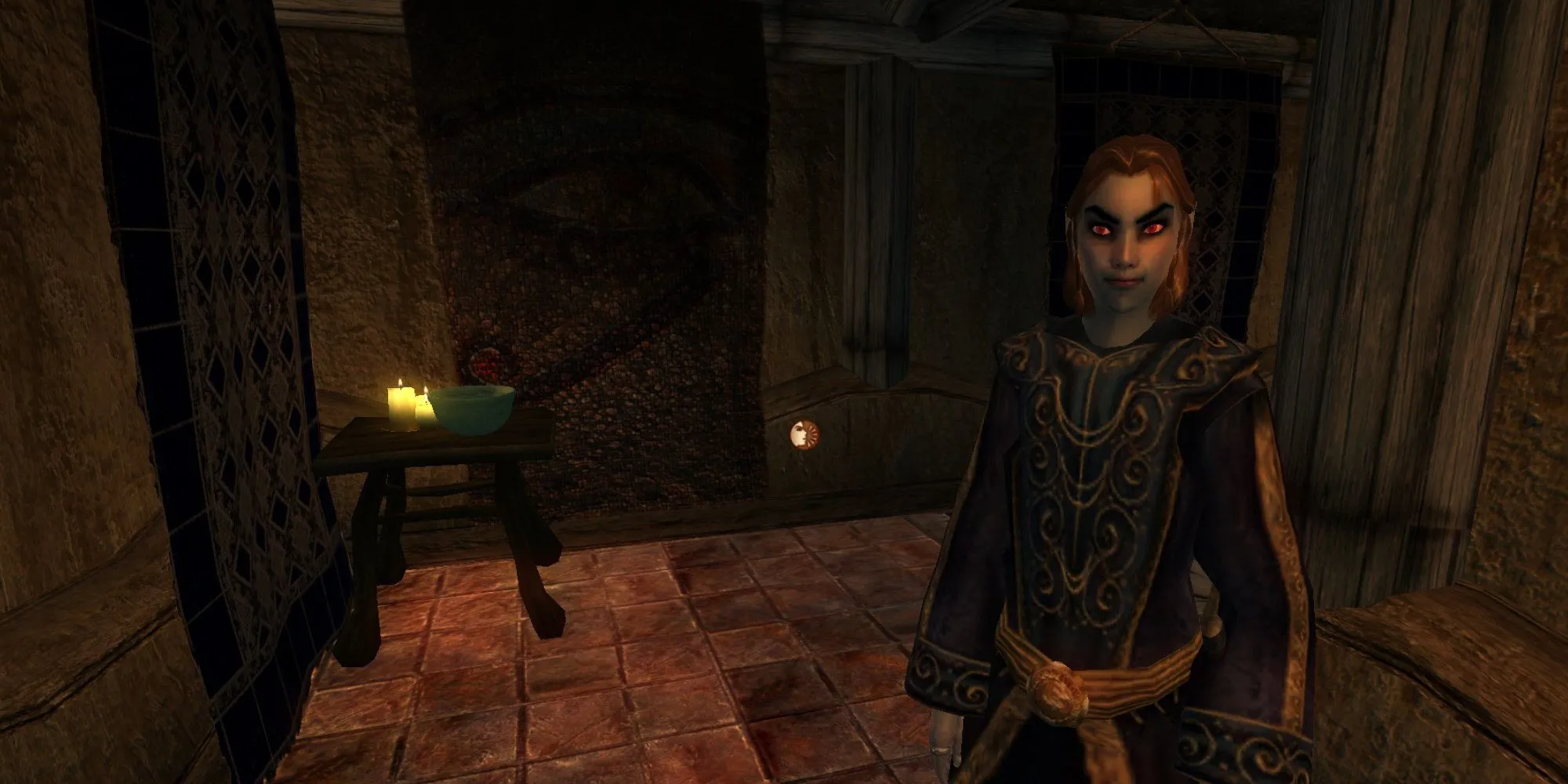 Ranis Athrys, người lãnh đạo Mages Guild ở Balmora trong Morrowind.