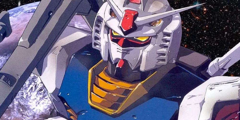 Robot Gundam RX-78-2 huyền thoại trong series Mobile Suit Gundam, tiên phong của thể loại mecha thực tế.