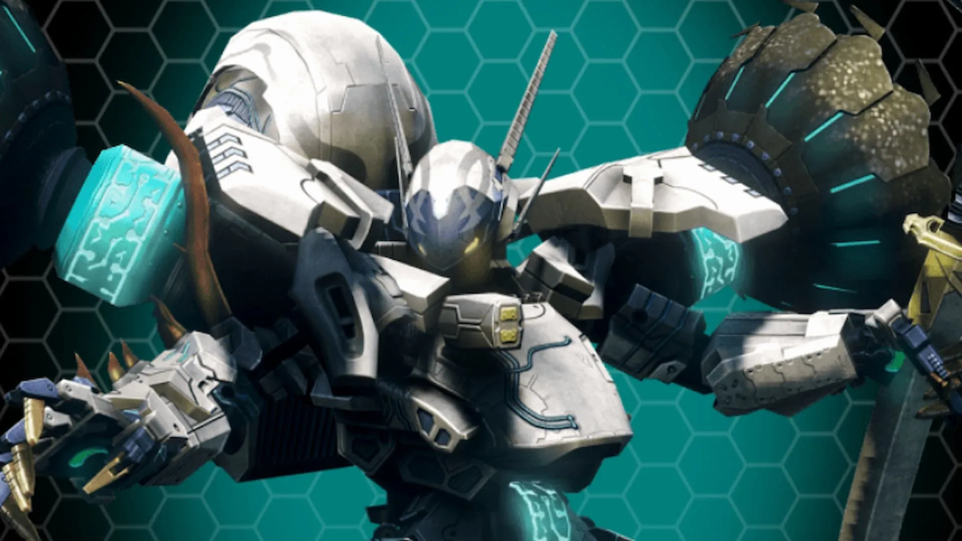 Skell đỏ dũng mãnh bay lượn trên bầu trời hành tinh Mira trong Xenoblade Chronicles X Definitive Edition