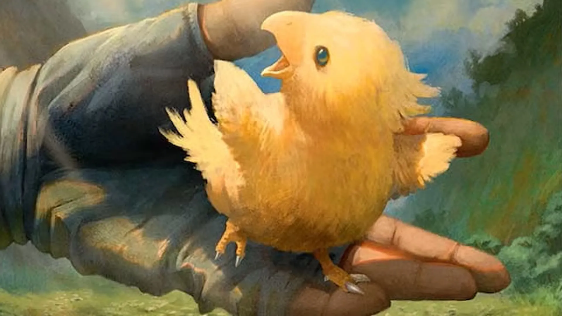 Thẻ bài Chocobo trong bộ sưu tập Magic The Gathering kết hợp Final Fantasy