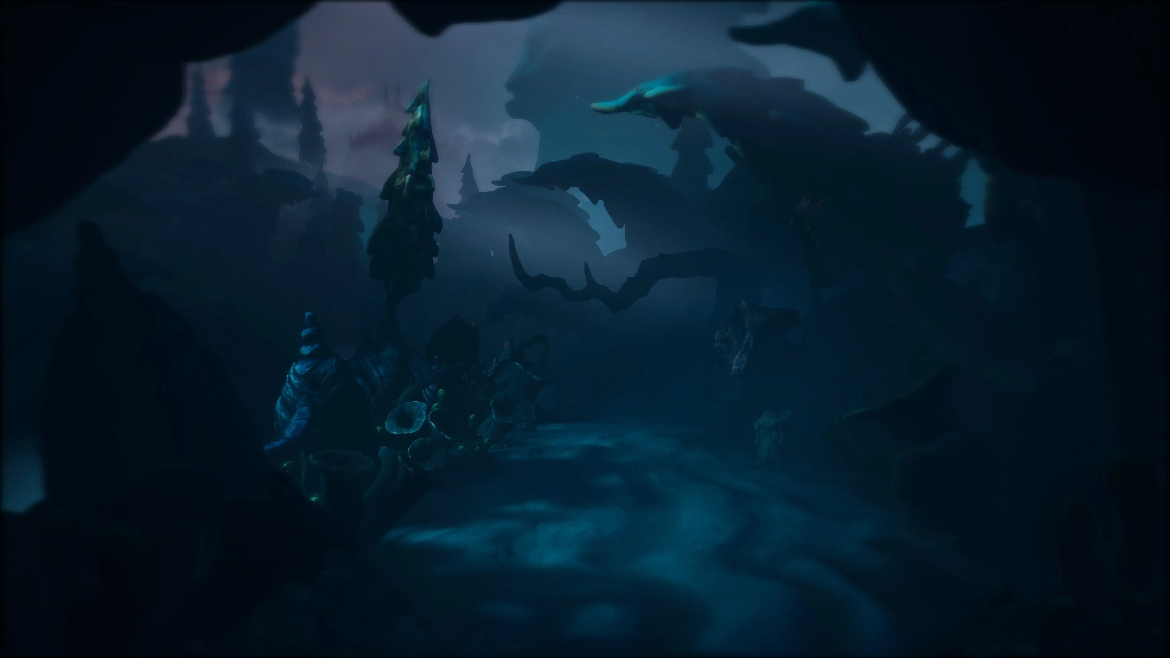The Midnight Walk path