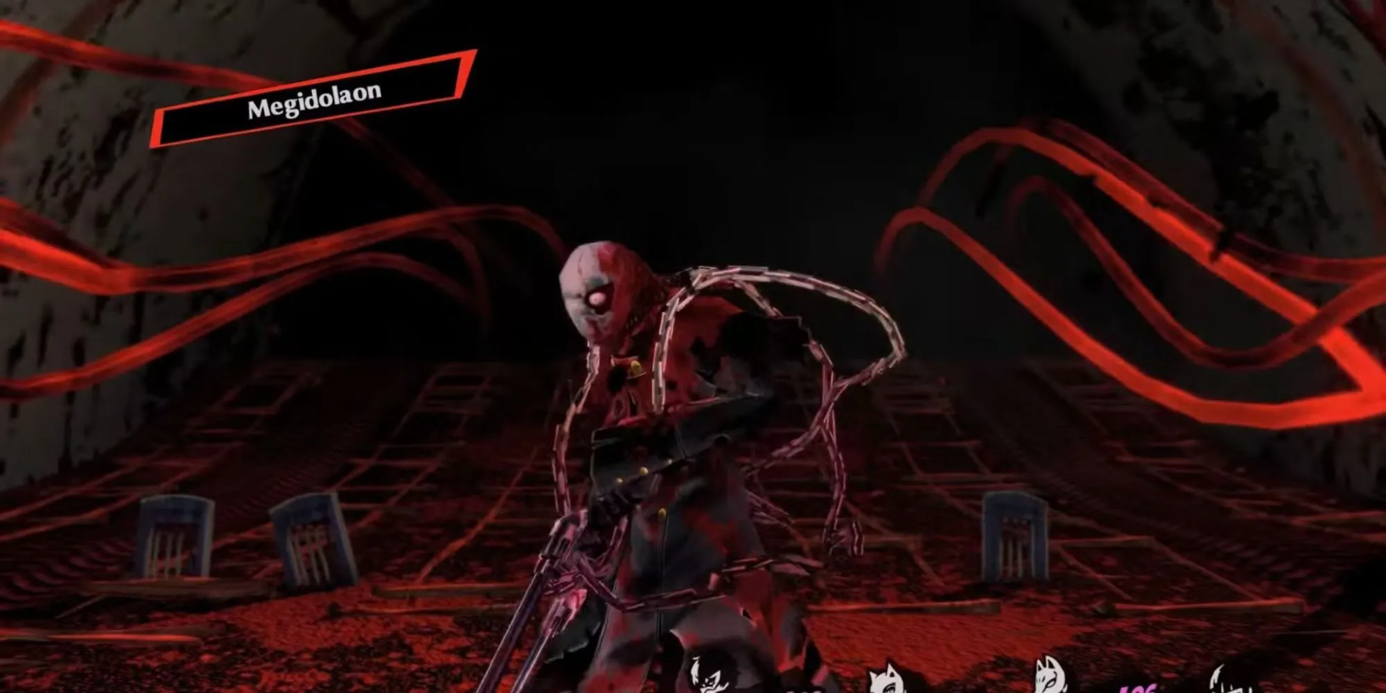 The Reaper, tử thần đáng sợ trong Mementos của Persona 5, sẵn sàng tiêu diệt người chơi ham farm hoặc khám phá quá lâu