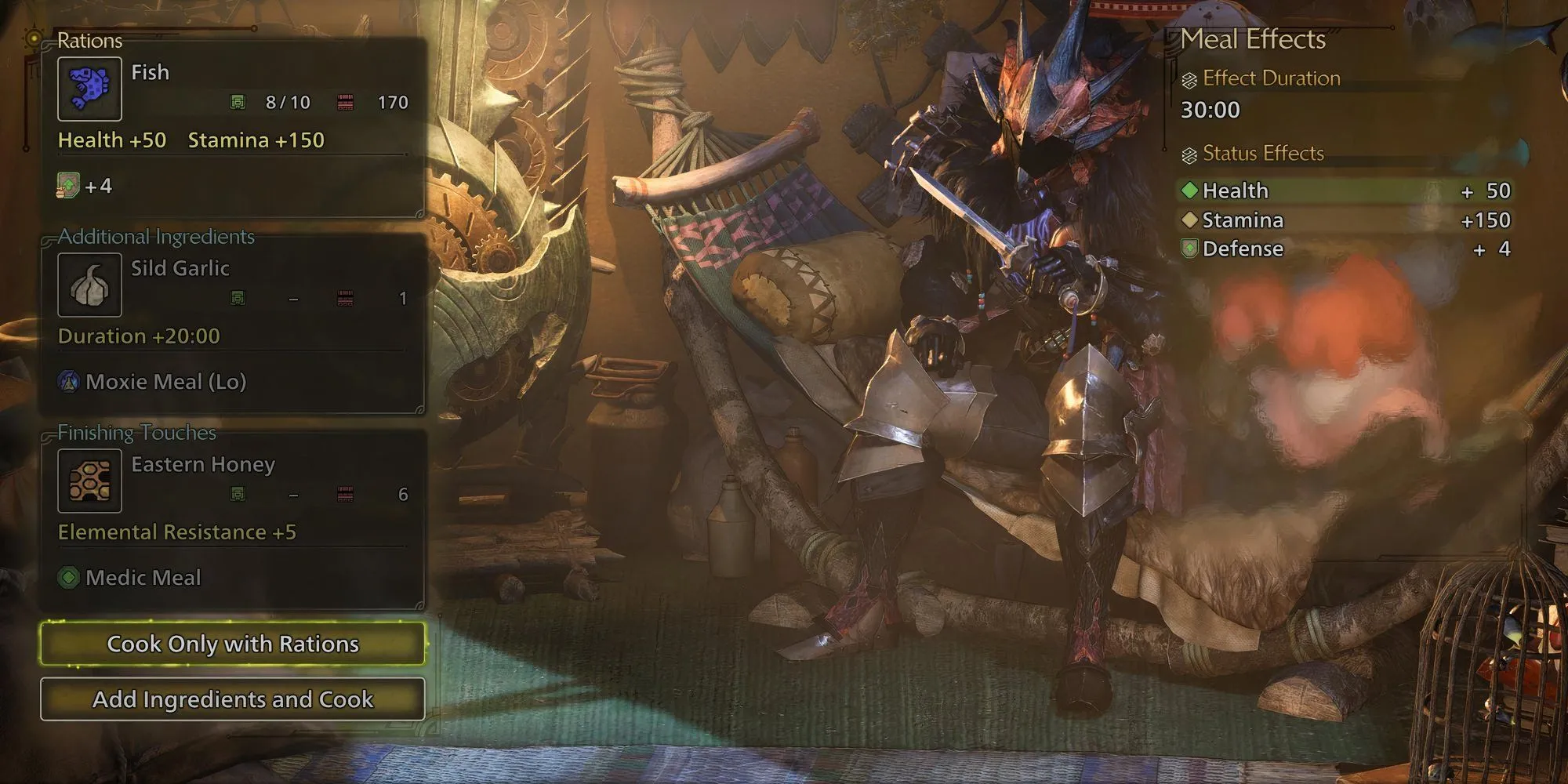 Thợ săn chuẩn bị kỹ lưỡng cho cuộc đi săn Xu Wu trong Monster Hunter Wilds