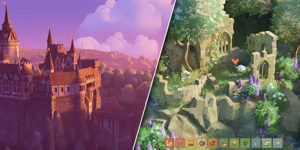 Tiny Glade - tựa game xây dựng lâu đài tự do và thư giãn