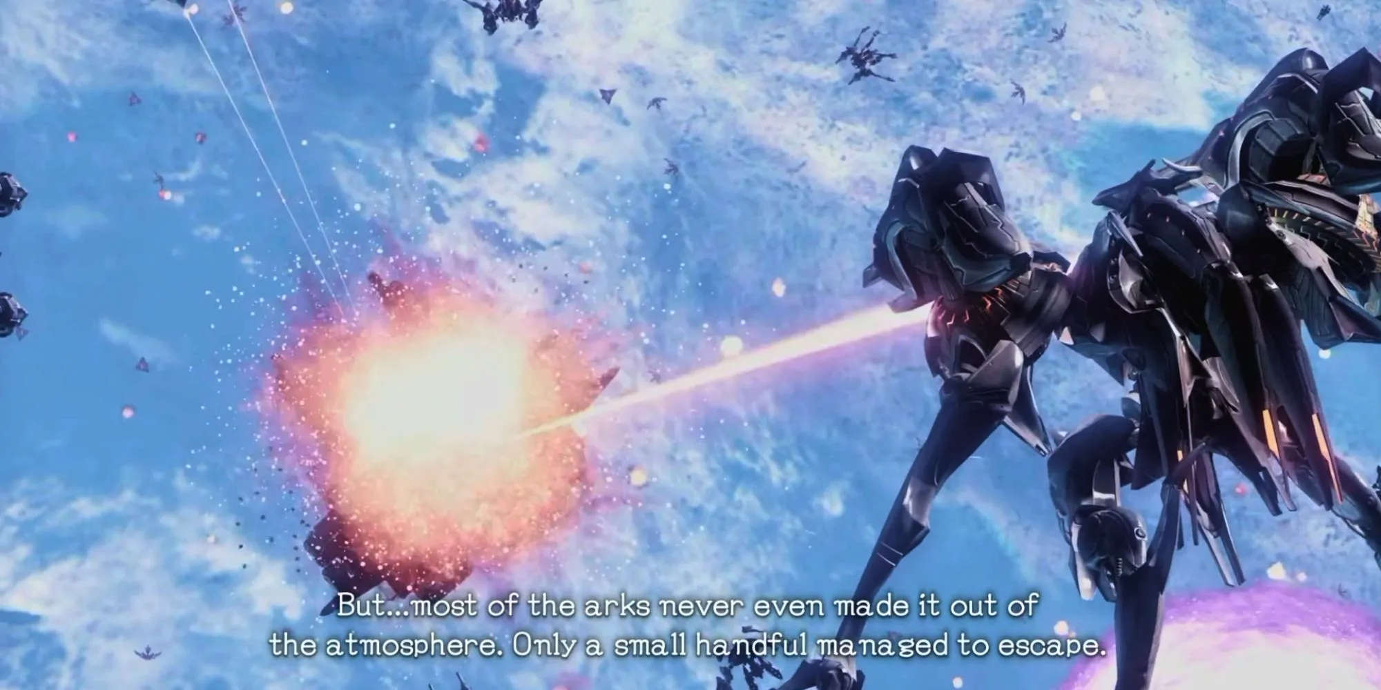 Trái Đất bị tàn phá bởi cuộc chiến giữa các chủng tộc ngoài hành tinh trong Xenoblade Chronicles X