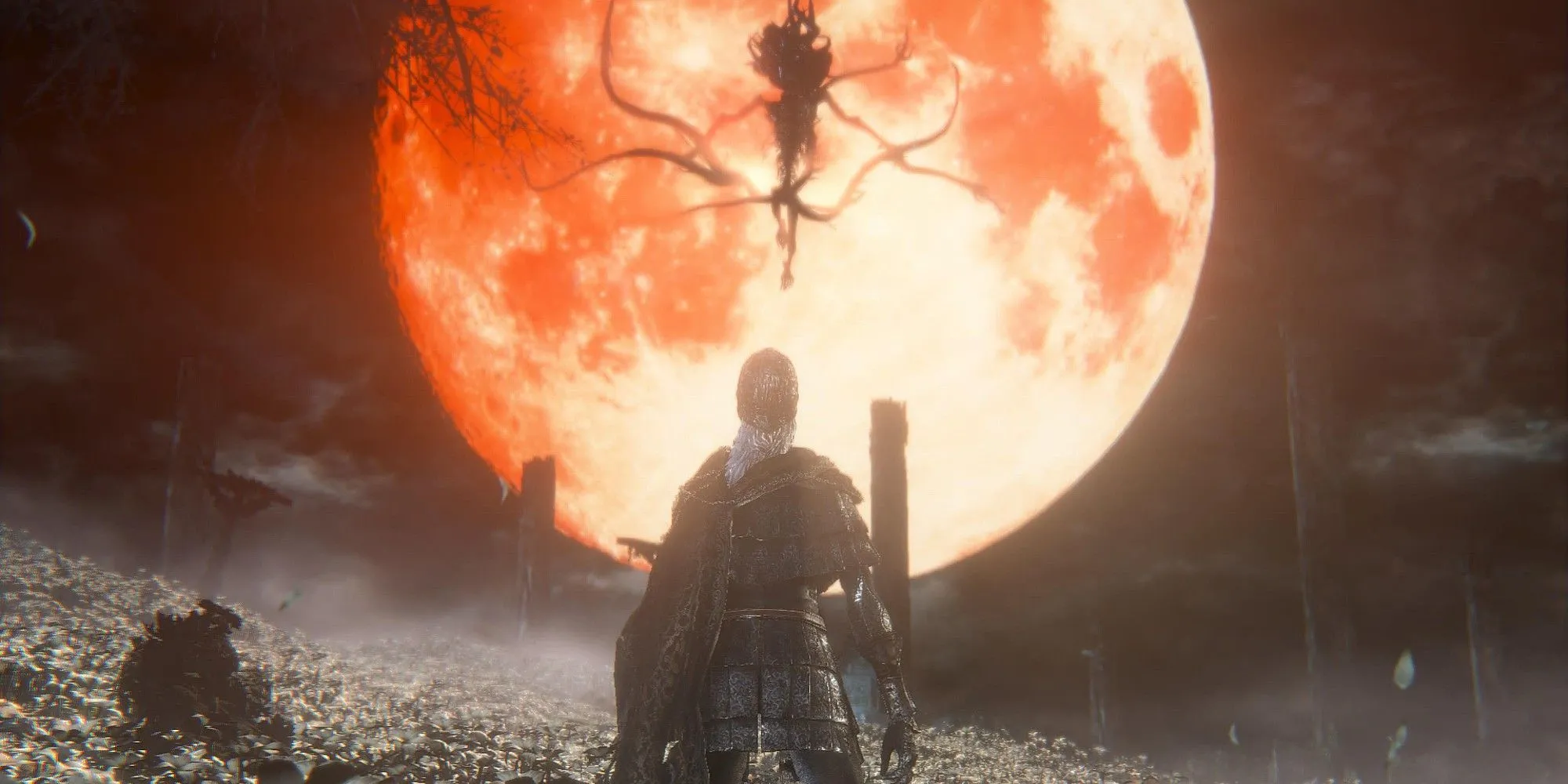 Trùm cuối thật sự Moon Presence trong Bloodborne với tạo hình kỳ dị
