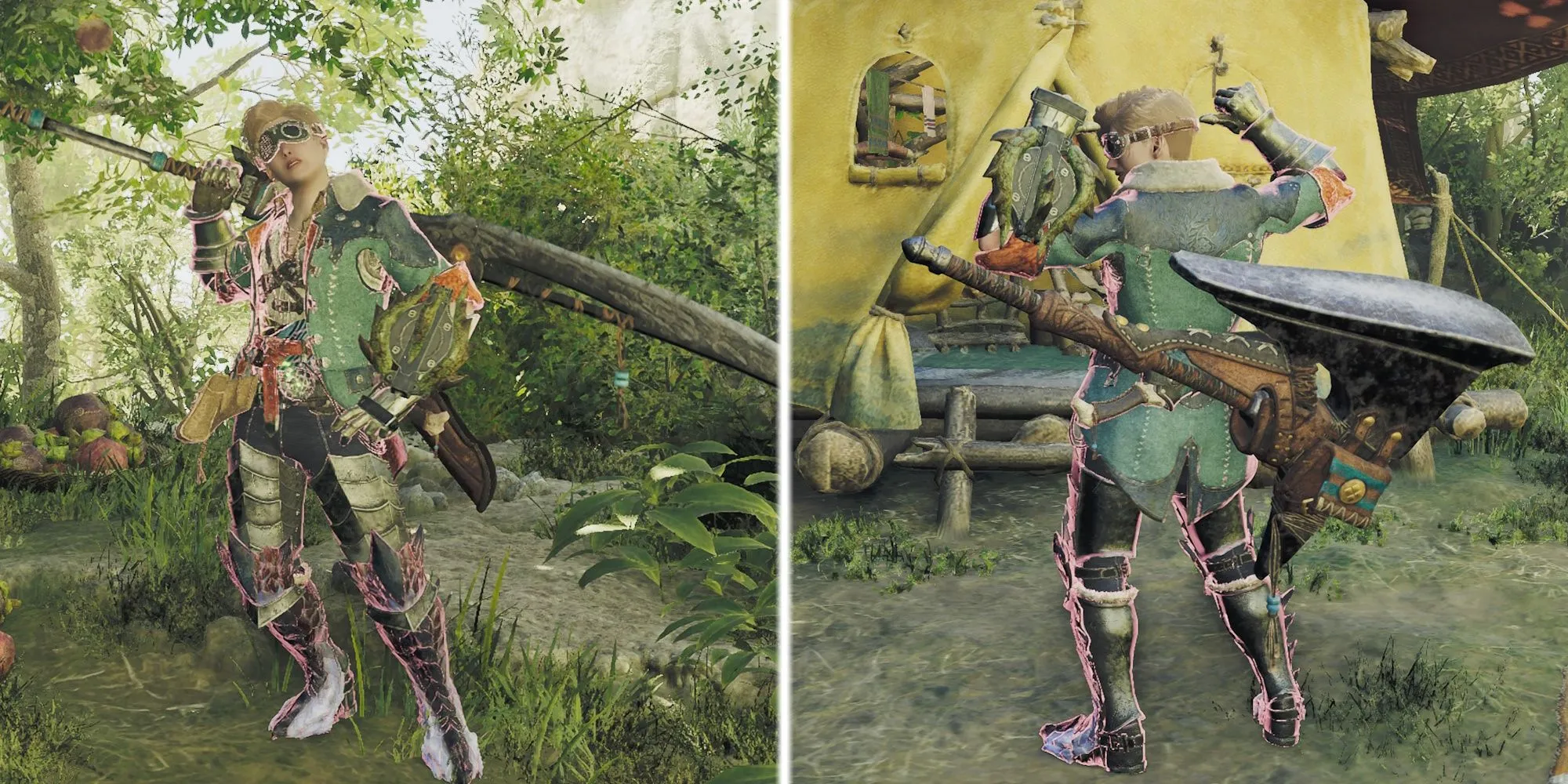 Trường Kiếm và Búa, sự phối hợp giữa cắt và choáng trong Monster Hunter Wilds