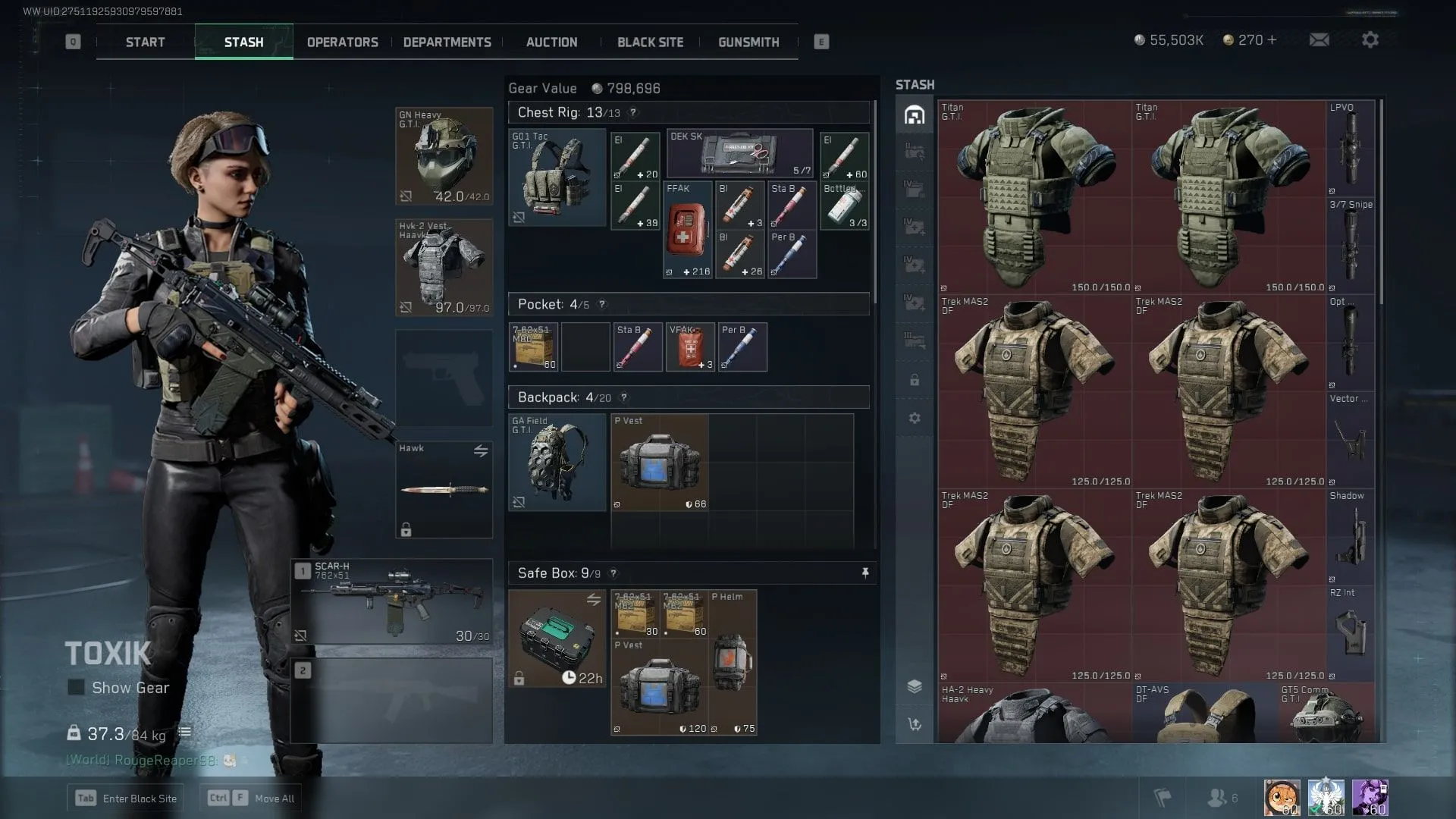 Vượt qua nỗi sợ mất trang bị để sử dụng gear xịn trong Delta Force