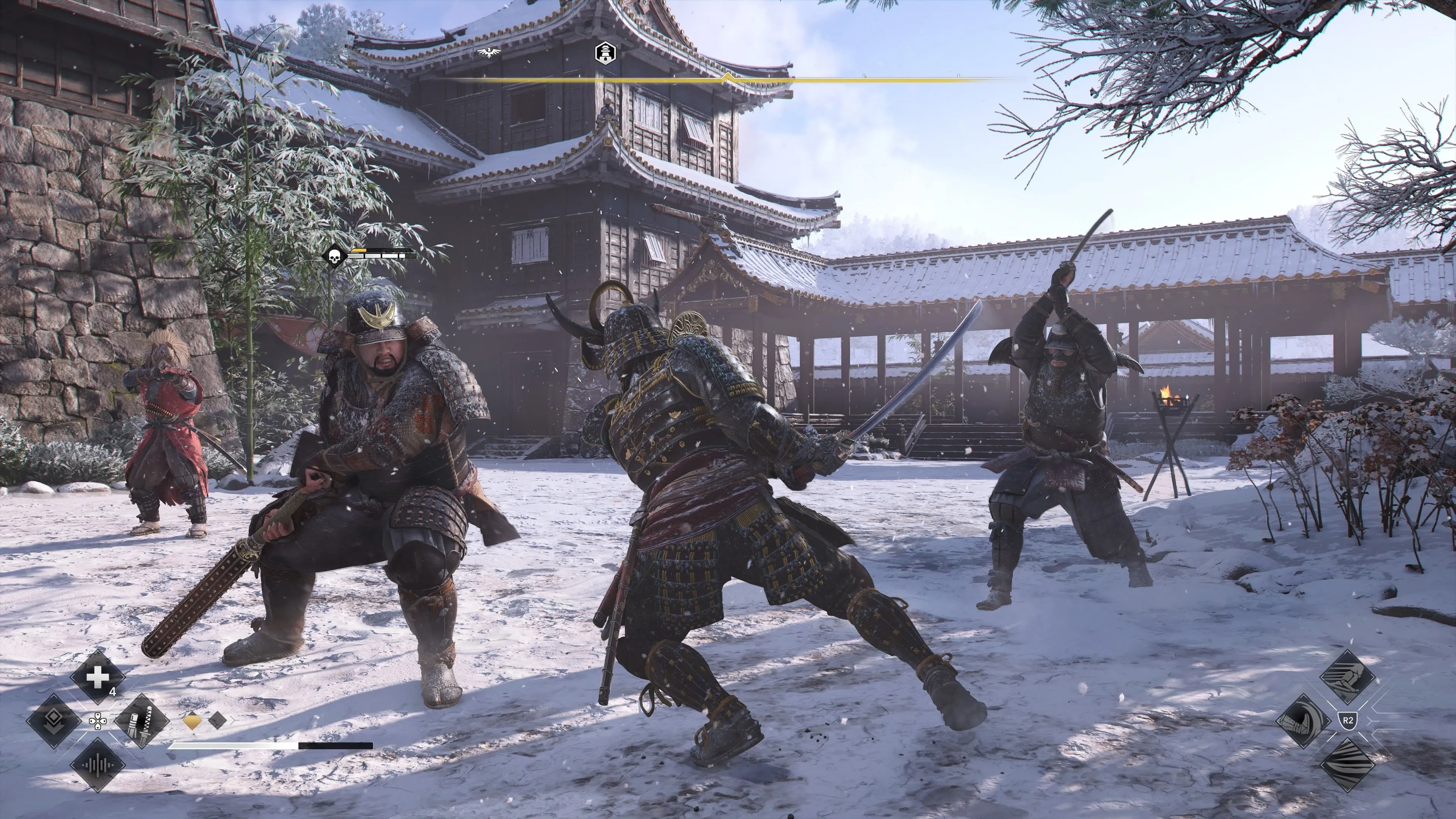 Yasuke, samurai châu Phi trong Assassin's Creed Shadows, đứng giữa trận chiến