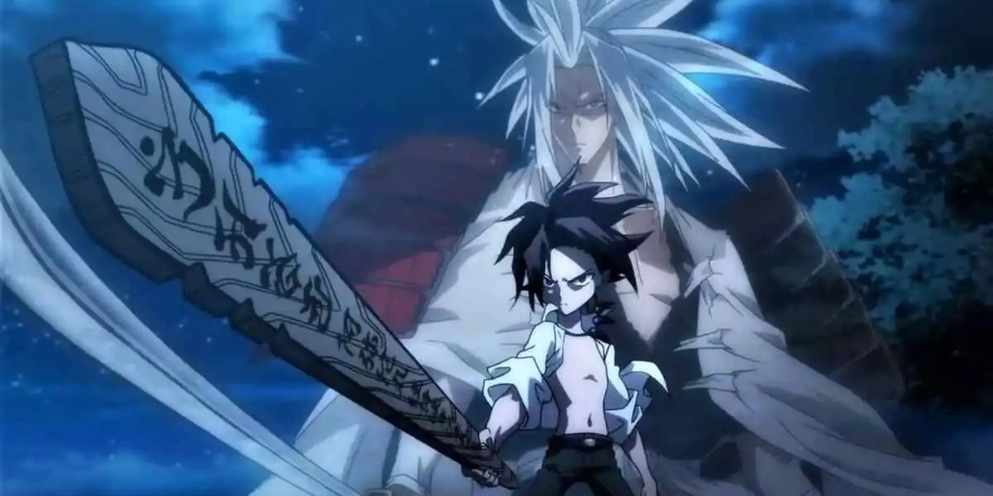 Yoh Asakura và các linh hồn đồng hành trong Shaman King