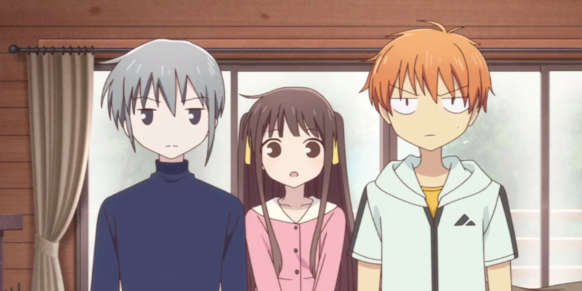 Yuki Sohma, Tohru Honda và Kyo Sohma trong Fruits Basket