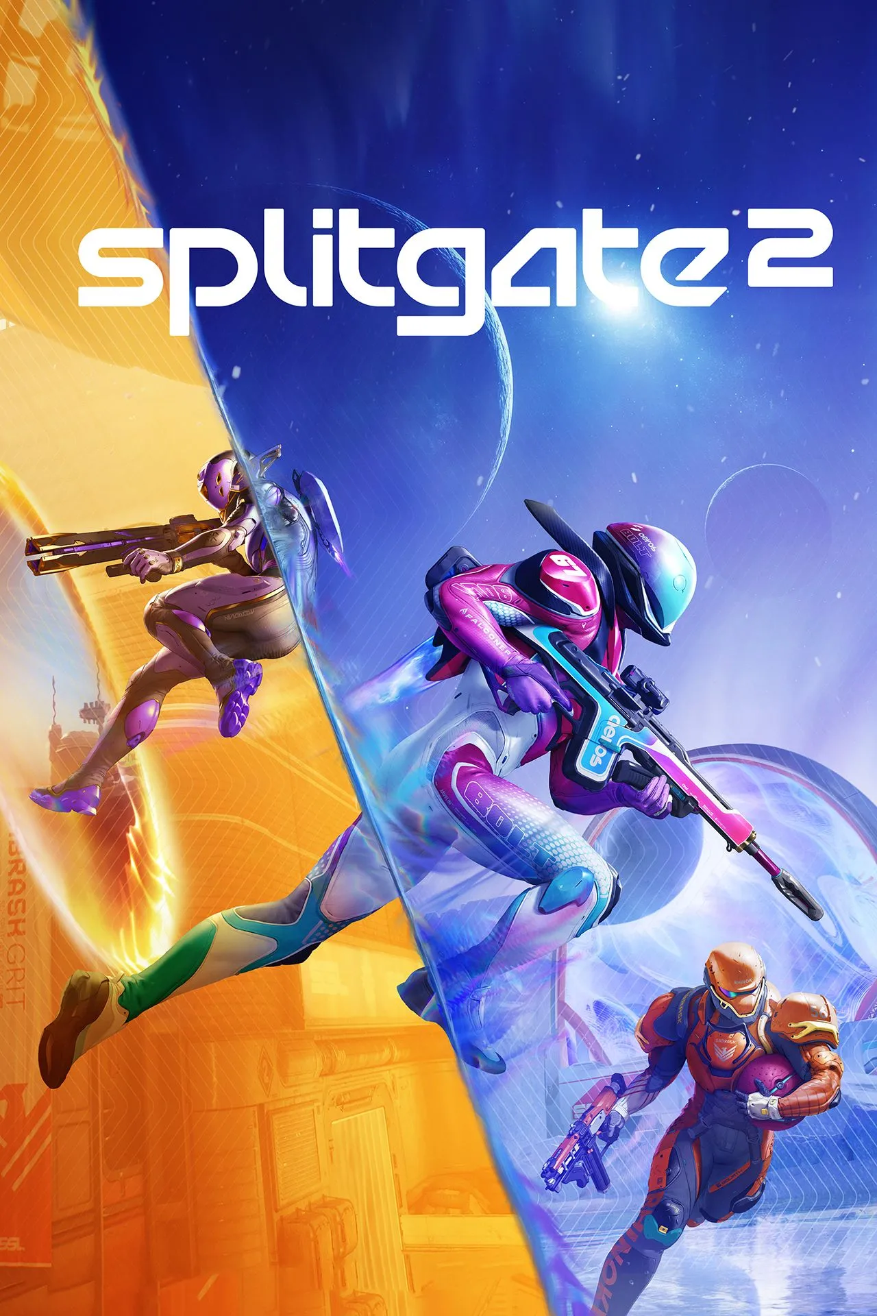 Ảnh bìa chính thức của tựa game Splitgate 2