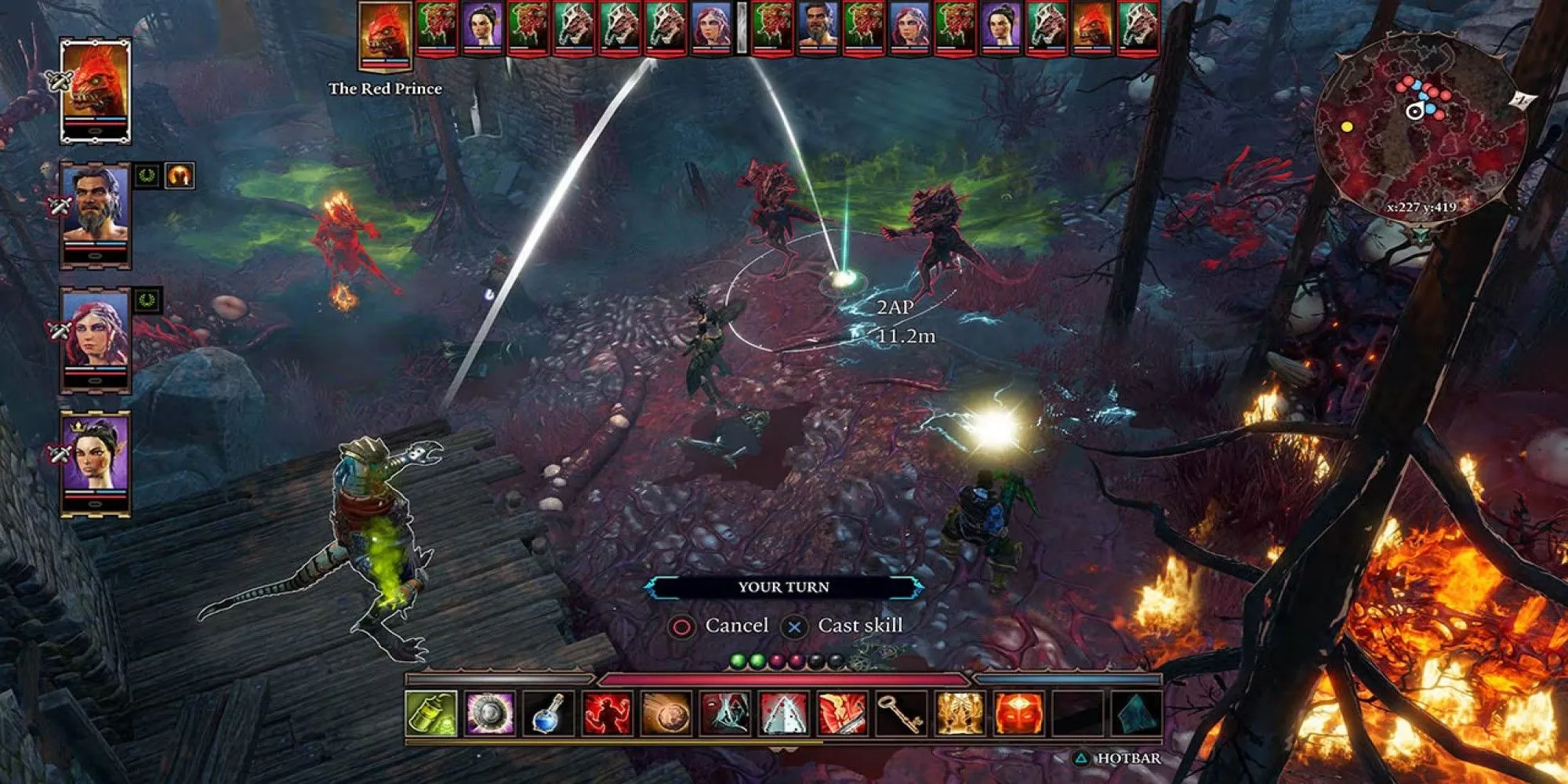 Ảnh chụp màn hình gameplay của Divinity Original Sin 2