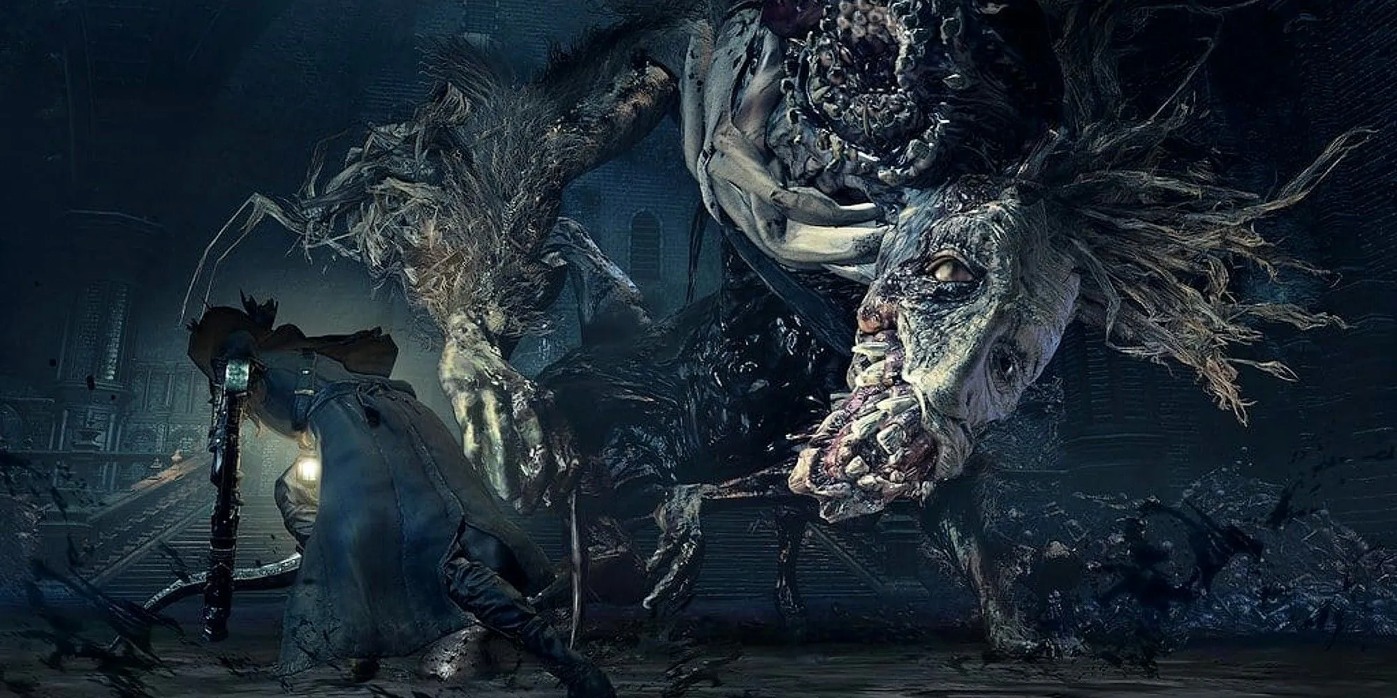 Boss Ludwig The Accursed trong Bloodborne DLC The Old Hunters