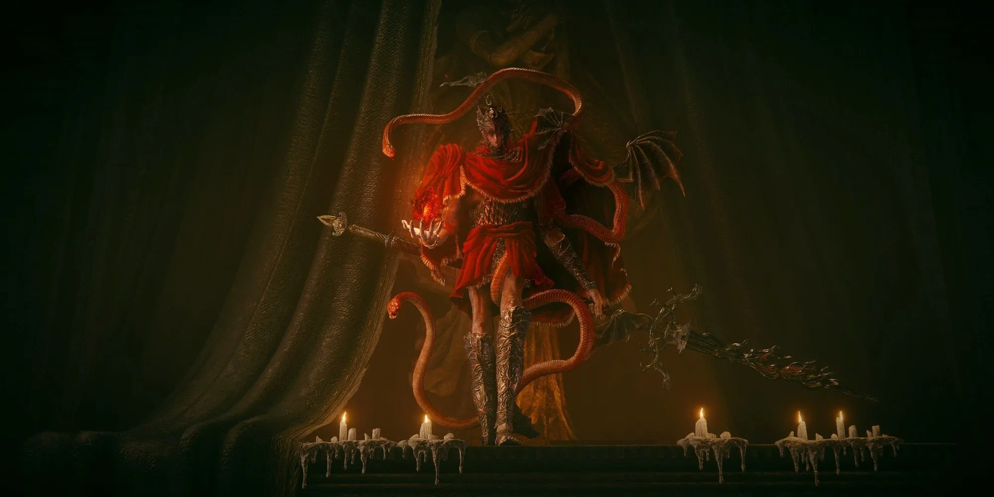 Boss Messmer The Impaler trong game Elden Ring Shadow of the Erdtree
