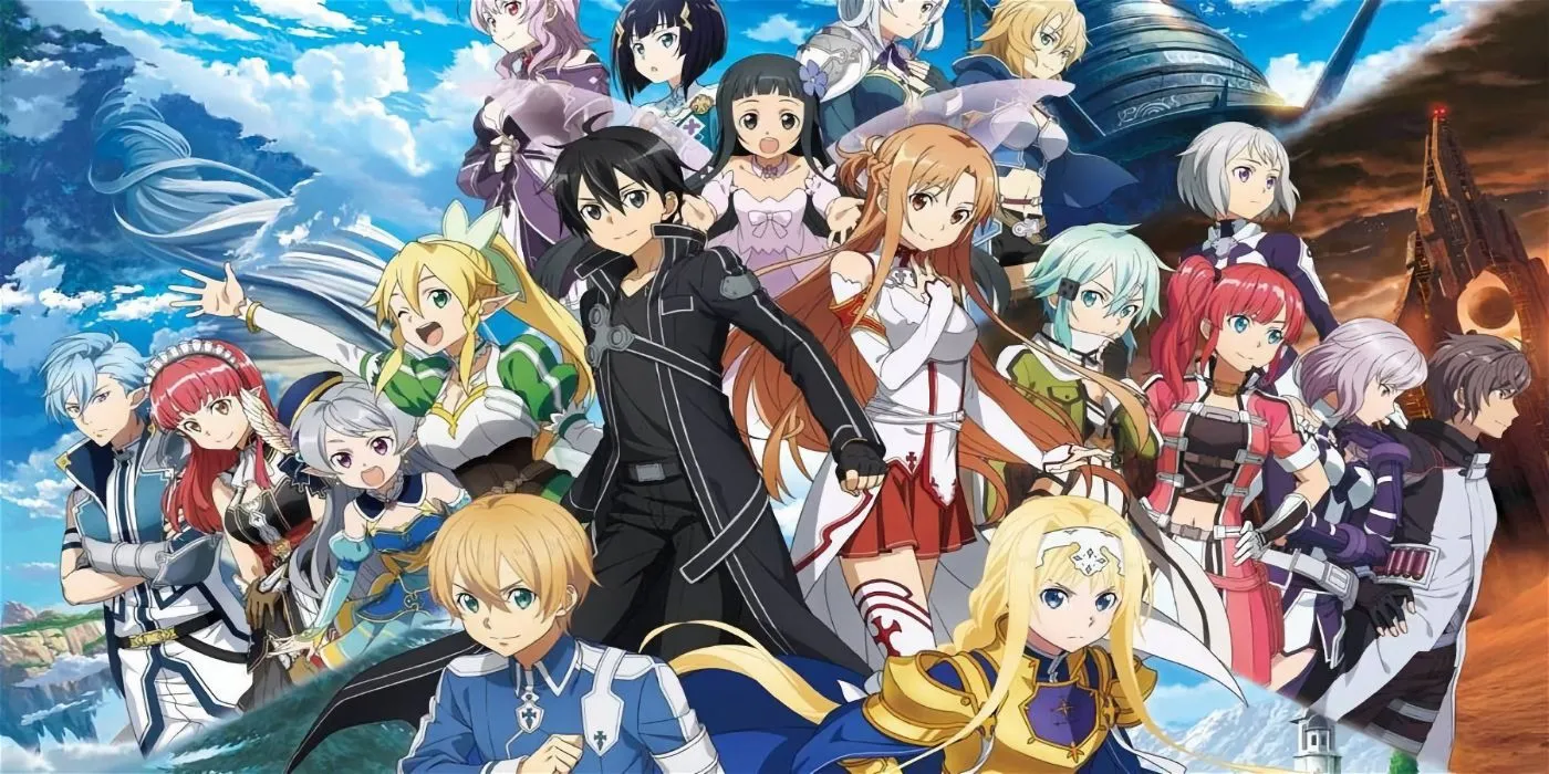 Các nhân vật quen thuộc từ các phần trước của Sword Art Online xuất hiện trong trận chiến Underworld