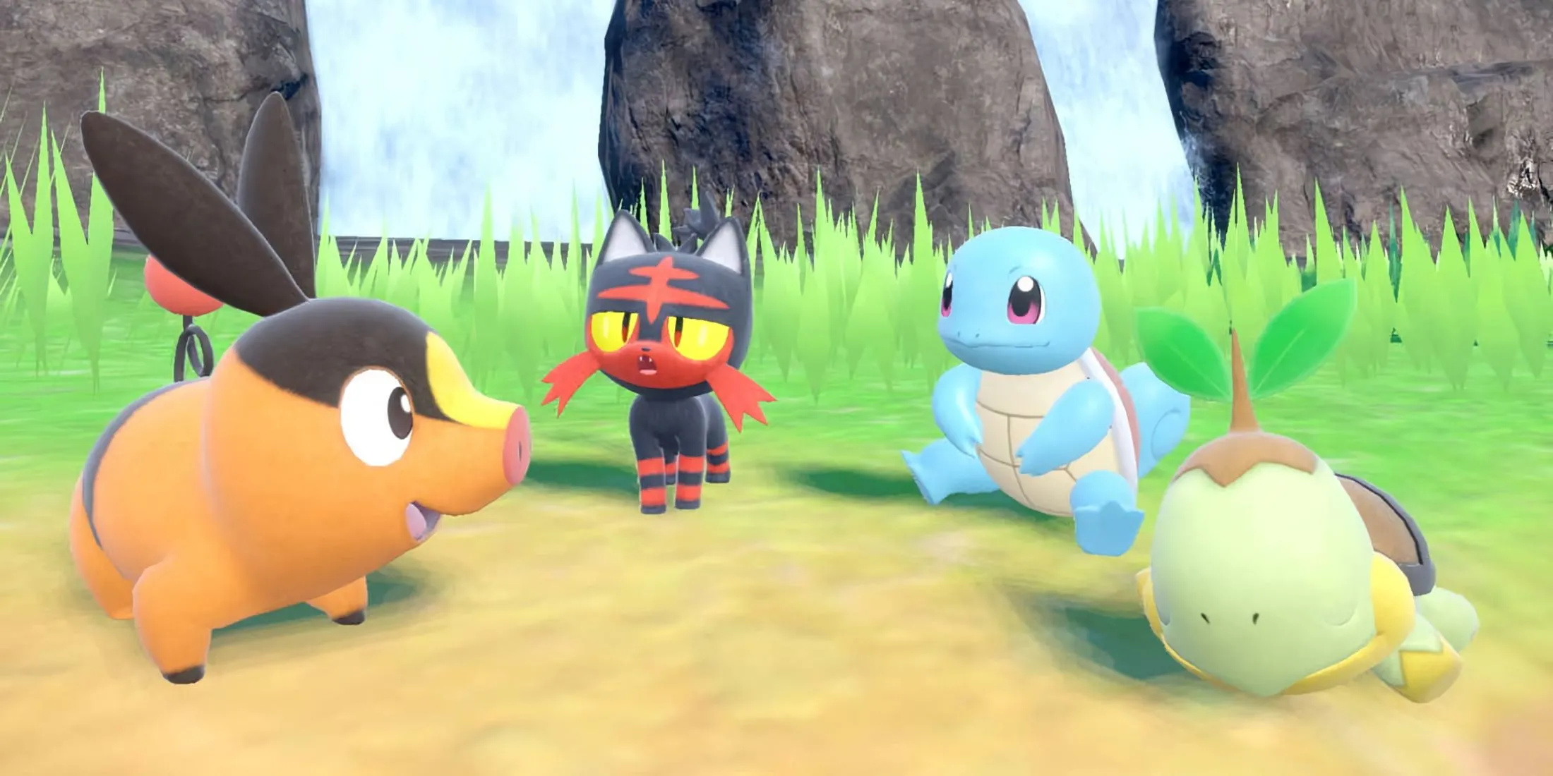 Các Pokemon khởi đầu quen thuộc trong game Pokemon Scarlet and Violet