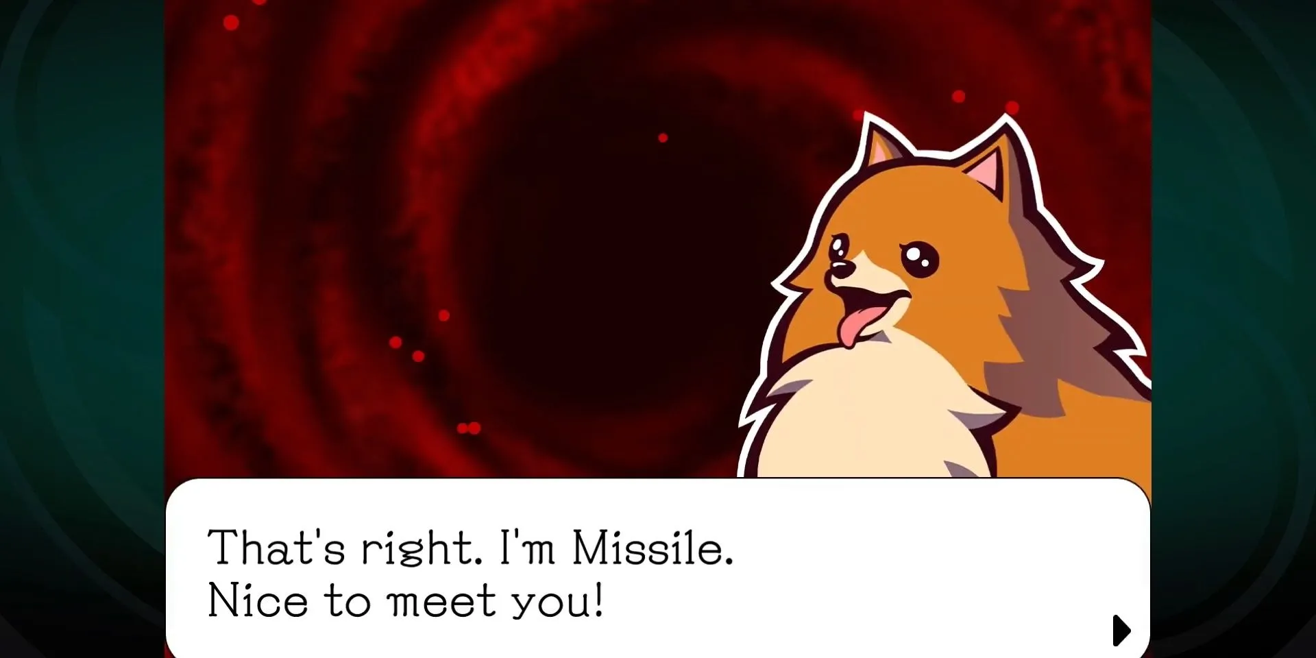 Chú chó tinh nghịch nhưng dũng cảm Missile ở dạng linh hồn trong game giải đố phiêu lưu Ghost Trick: Phantom Detective