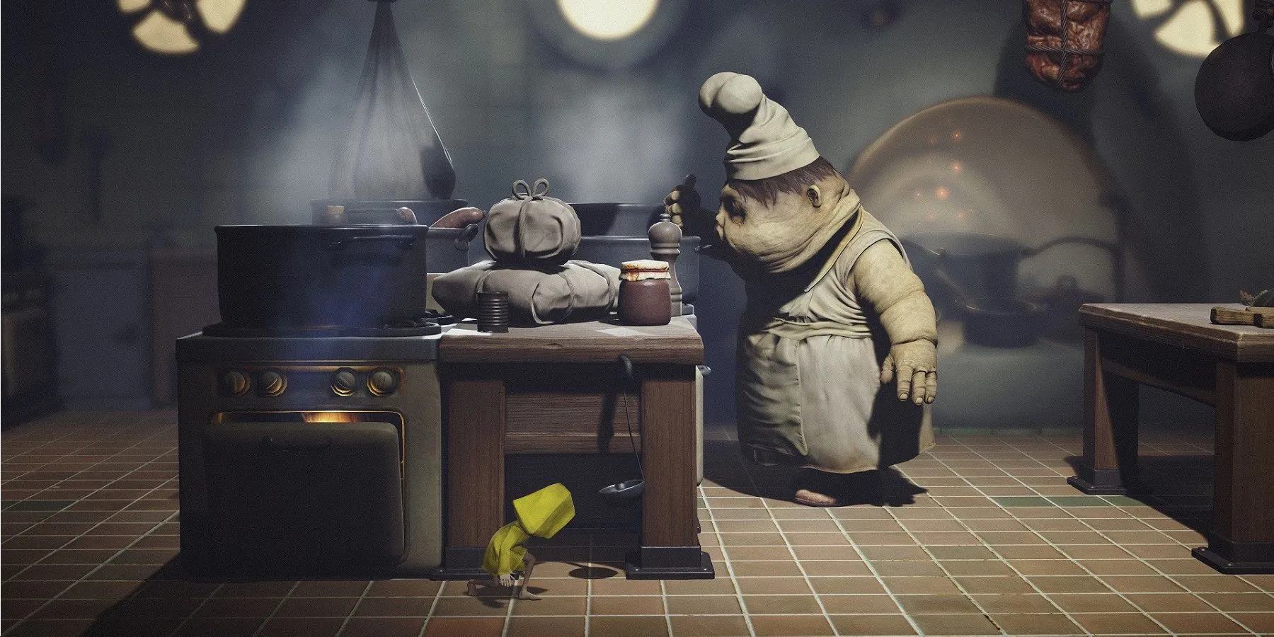 Cô bé Six trong game Little Nightmares