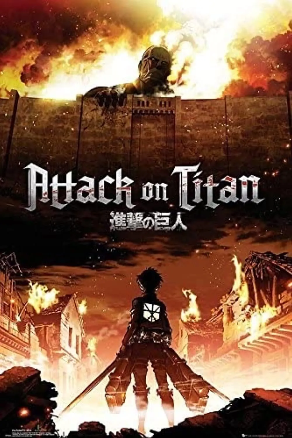 Cuộc chiến giữa con người và Titan trong Attack on Titan