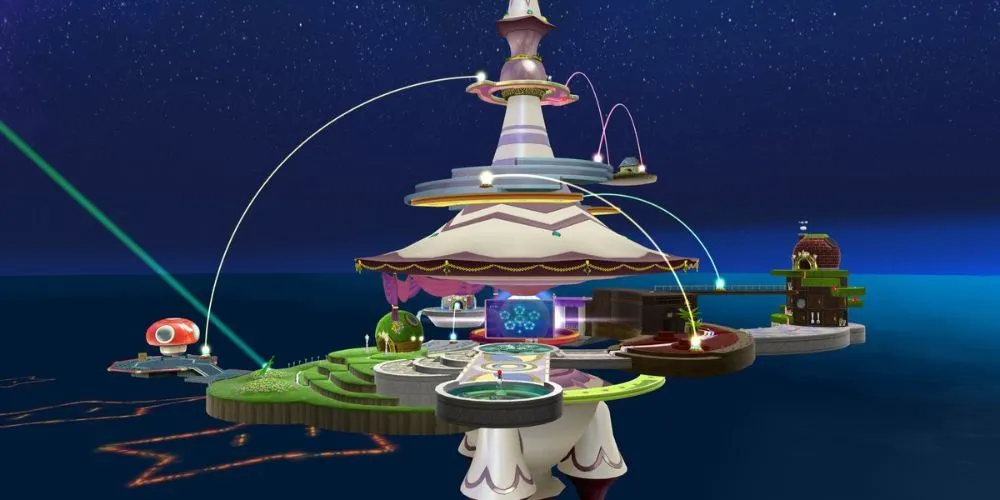 Đài quan sát sao Comet Observatory trong Super Mario Galaxy