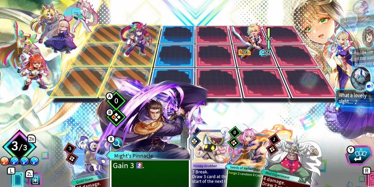 Giao diện chiến đấu và xây dựng bộ bài độc đáo trong game JRPG Card-En-Ciel